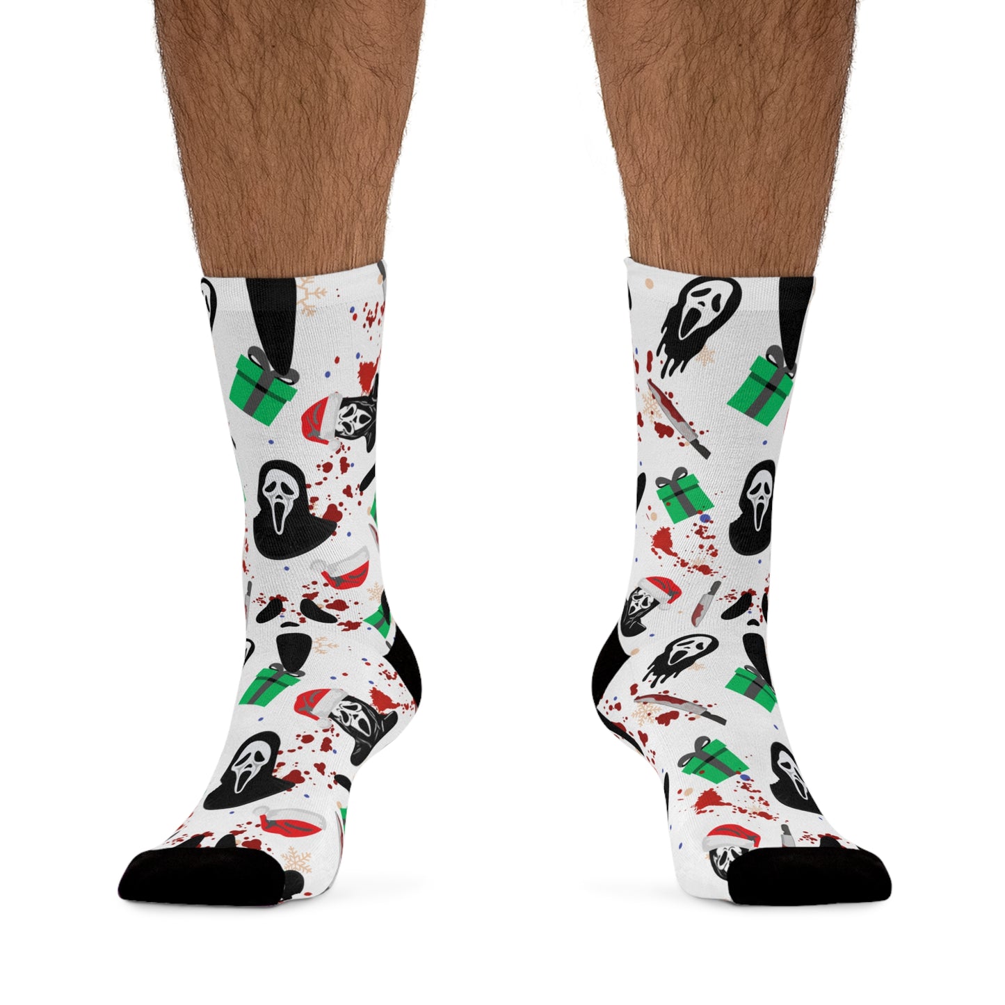 Horror Holidays | Recycled Poly Socks | Cozy and Scary