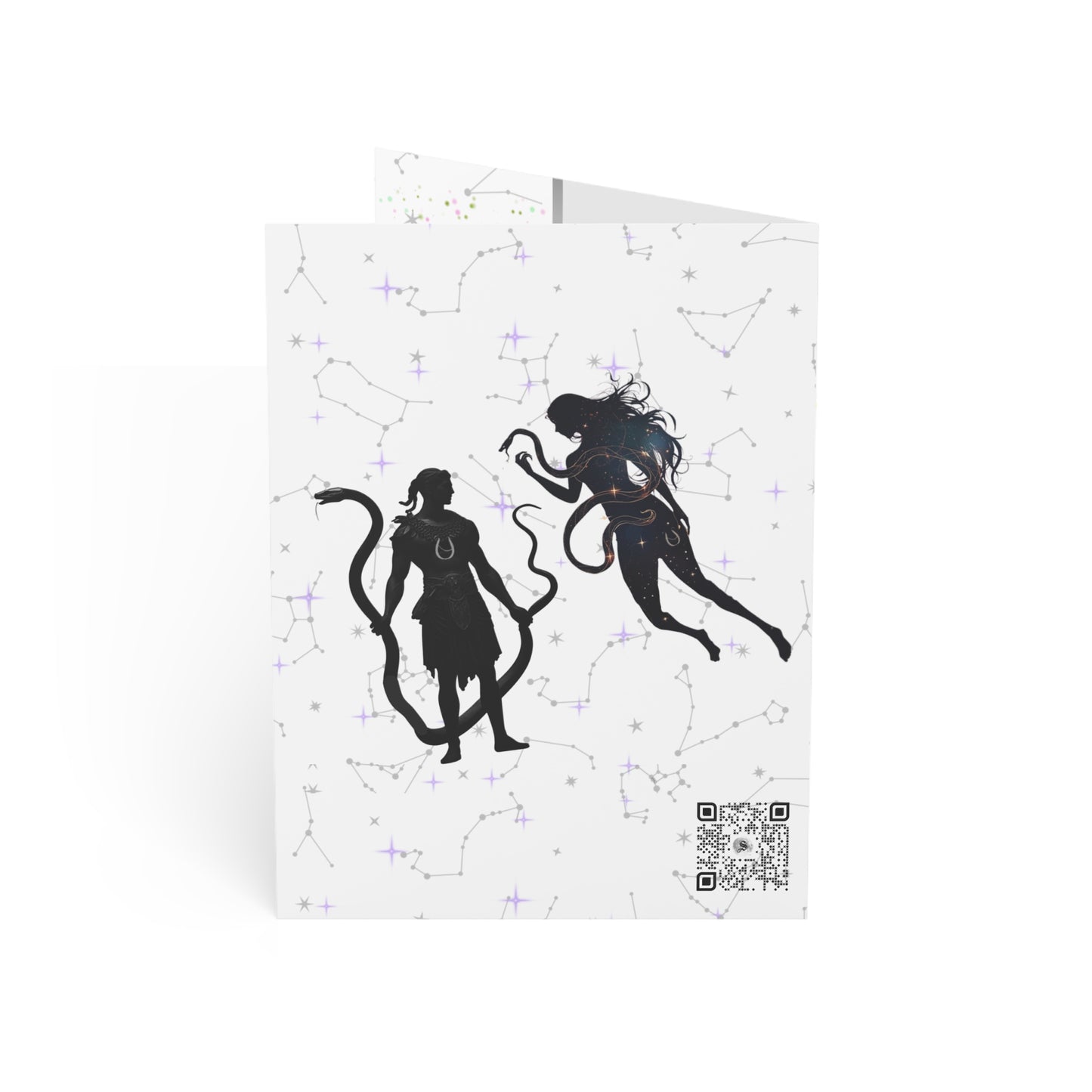 Ophiuchus Birthday Card — Vibrant Astrology Greeting for Fans