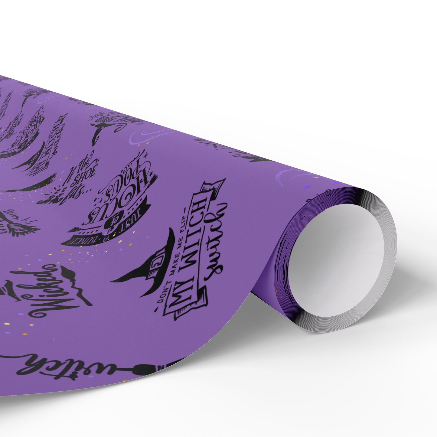 Witch Quotes Gift Wrap — Witchy Themed Wrapping Paper Set