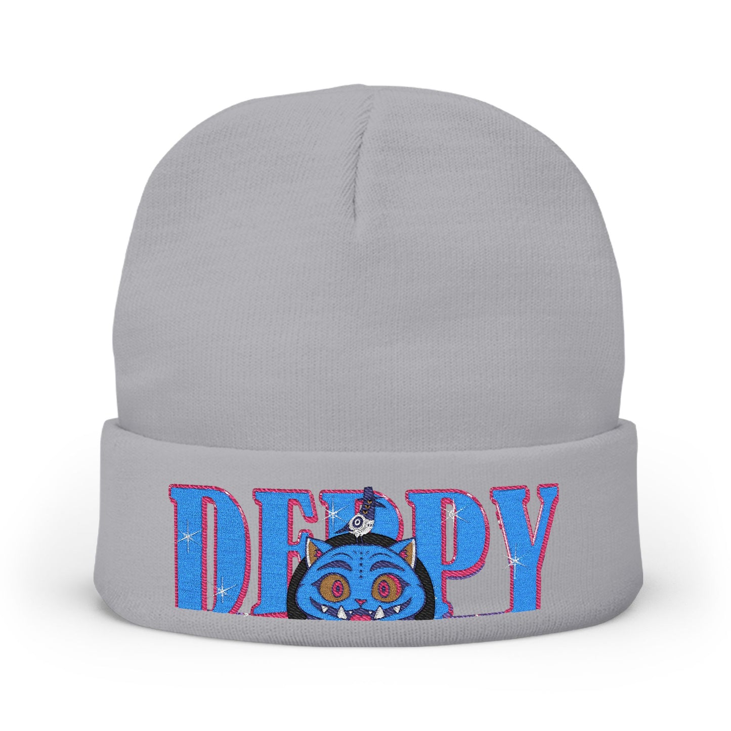 Derpy | Demon Beanie Hat - Nightmares Holiday | Cozy Winter Stylish Accessory is the Perfect Gift