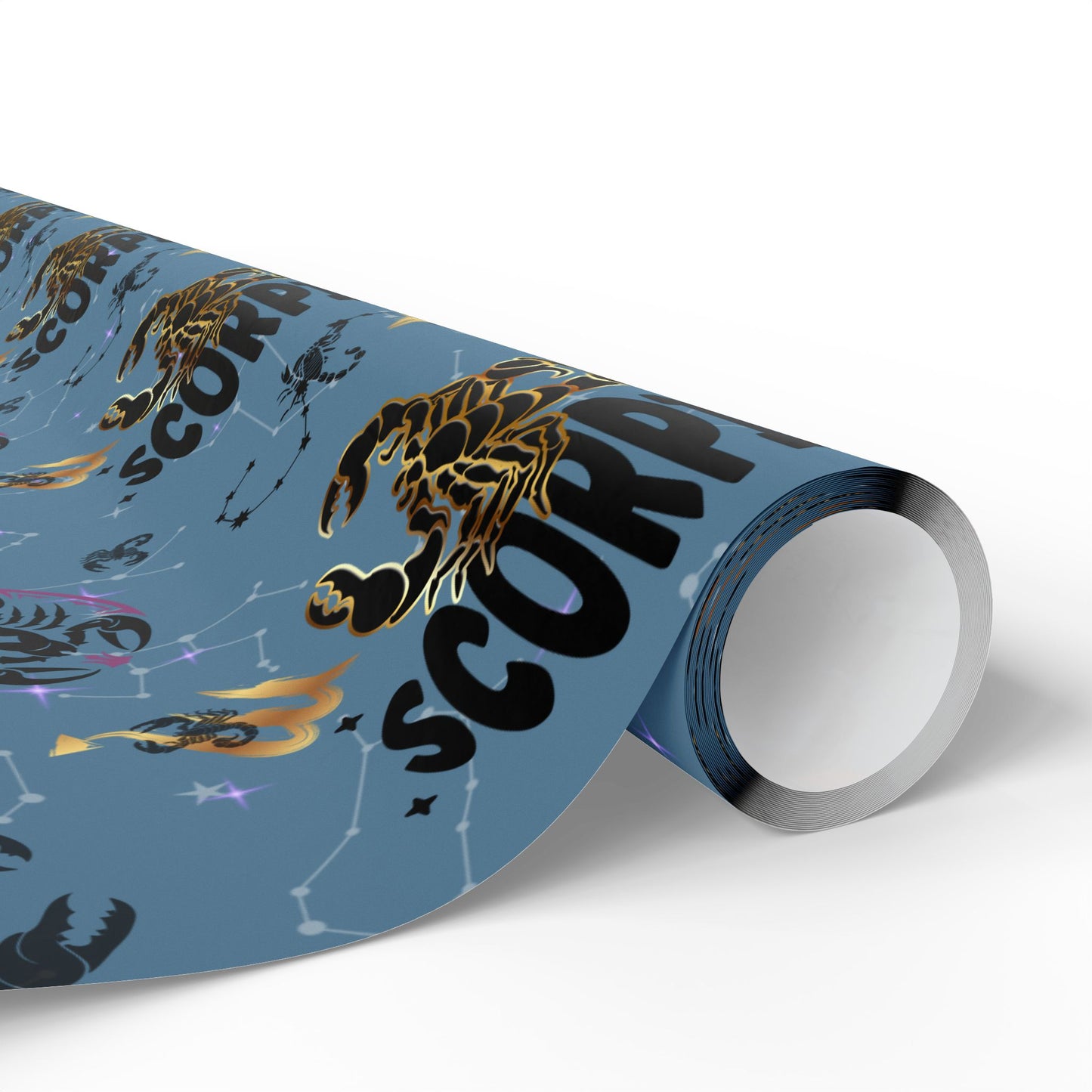 Scorpio | Blue | Zodiac Birthday Wrapping Papers