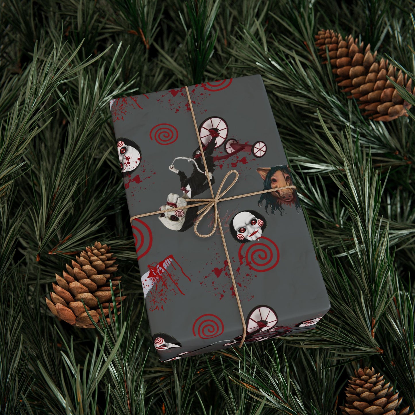 Wrapped in Horror | Piggy Bake | Nightmare Wrapping Paper