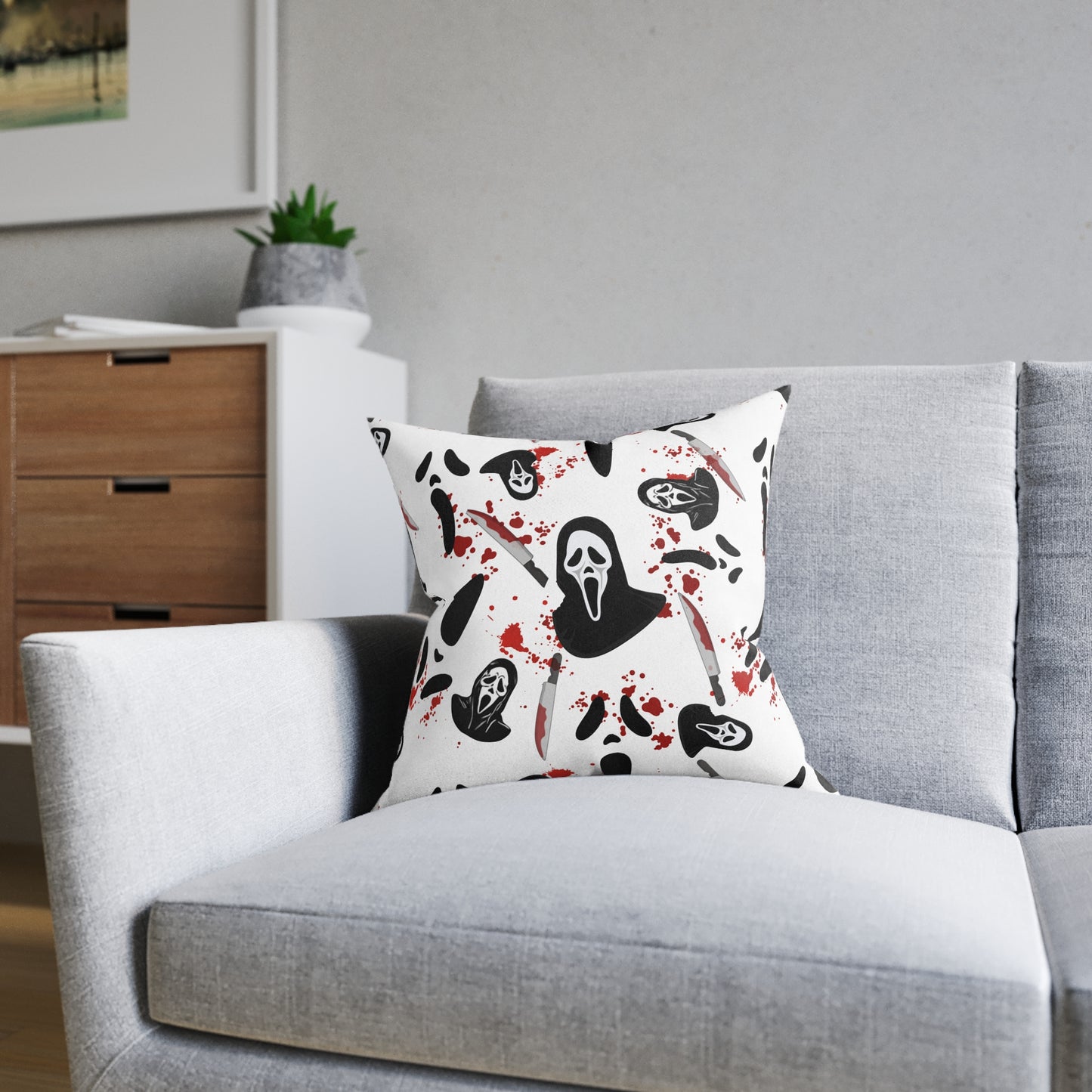 Horrid Comfort Cushion | Have a Good Scream | Nightmare Home Decorative Pillow | 3 sizes