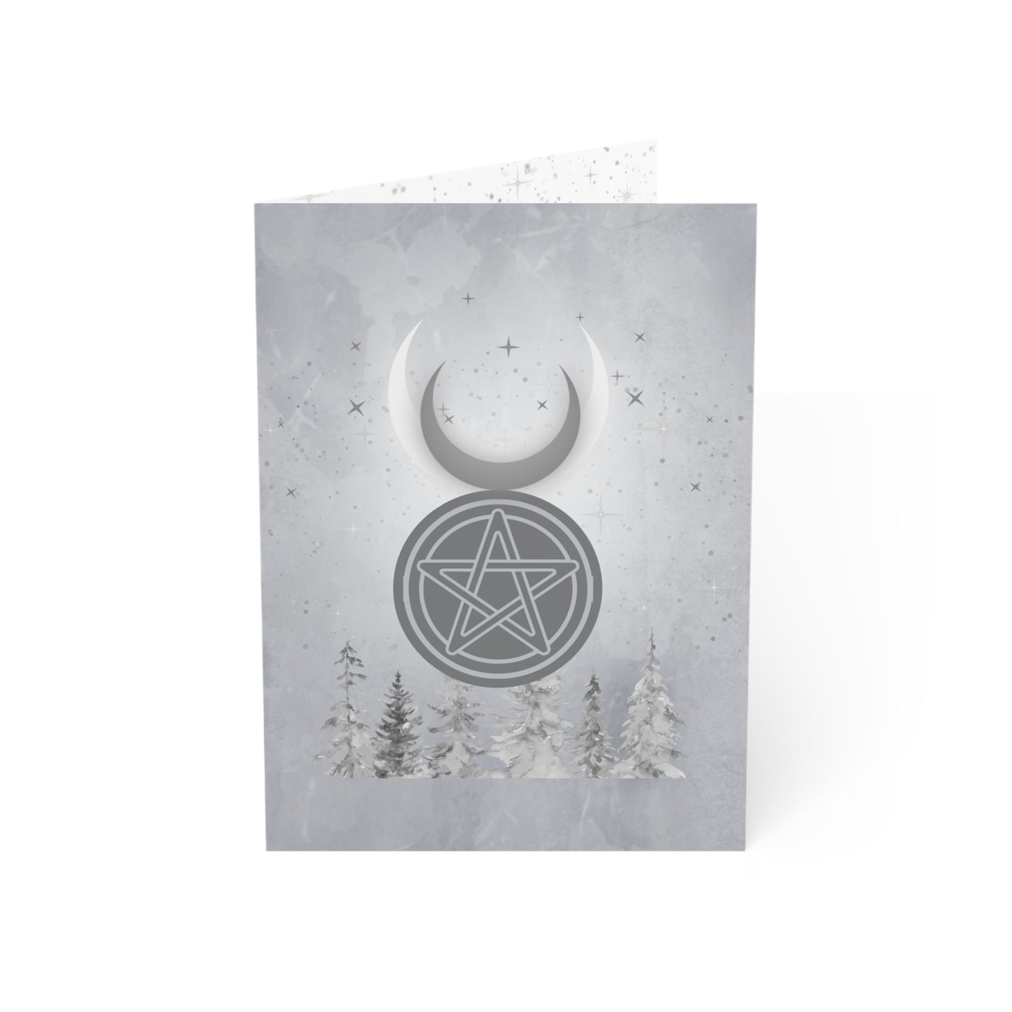 Horned Moon | Solstice Blank Cards  (10pcs)