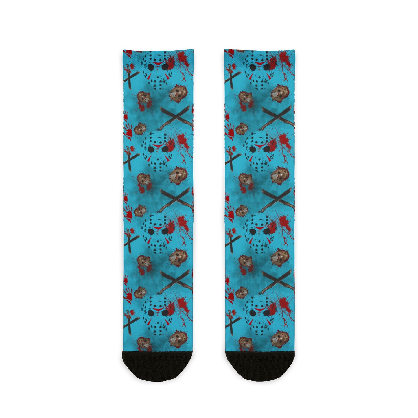 Horror Socks | Crystal Lake | Recycled Poly Socks | Cozy and Scary