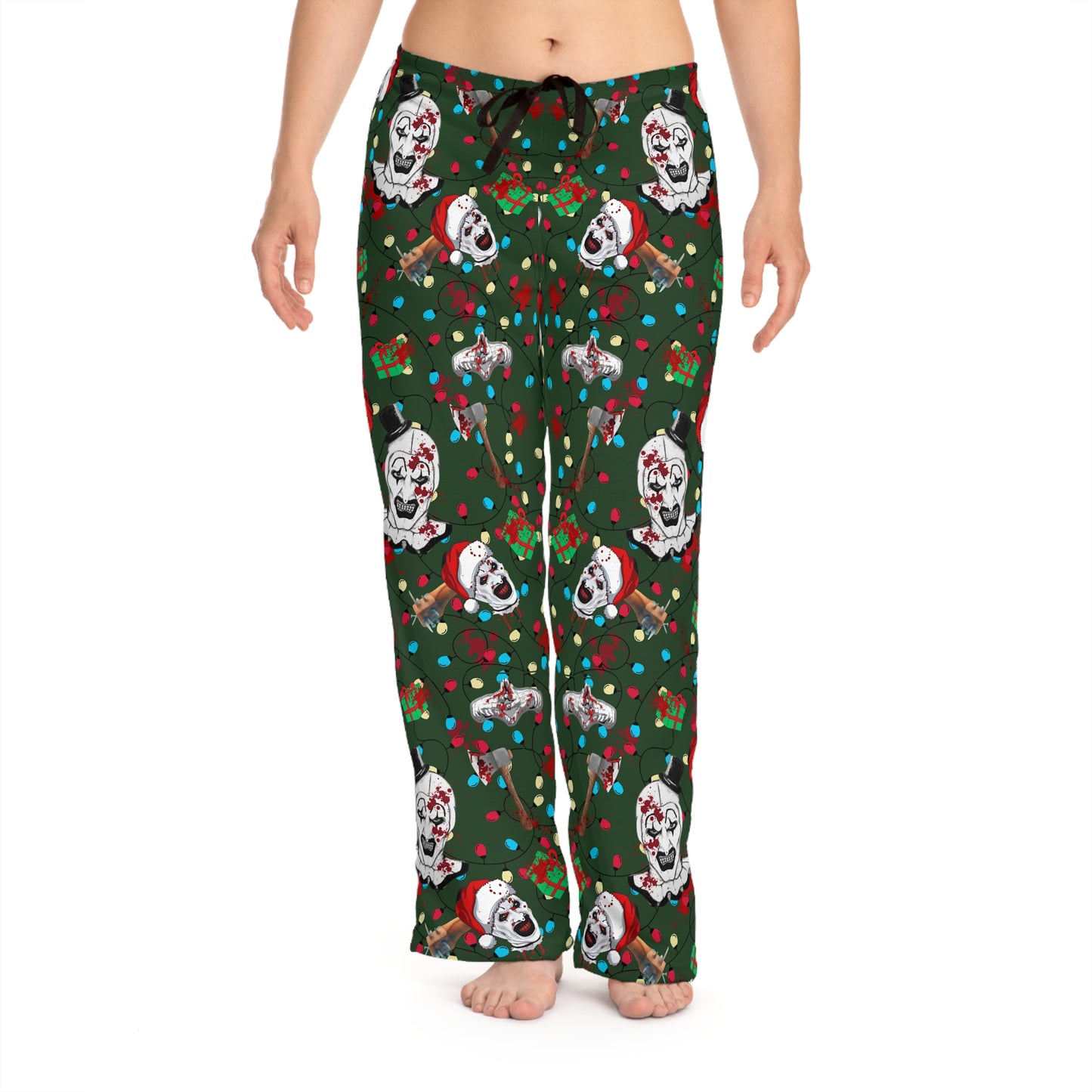 Terror Santa | Women's Pajama | Horror Holiday Lounge Pants