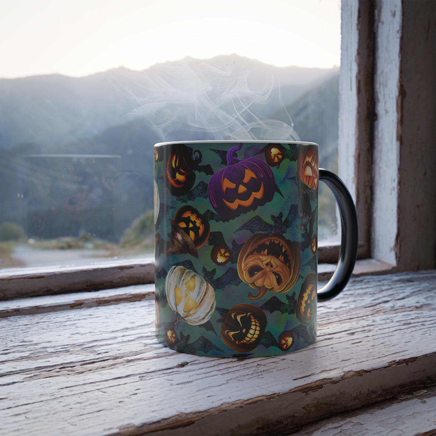 Color Morphing Mug, Scary Jacks Halloween Gift