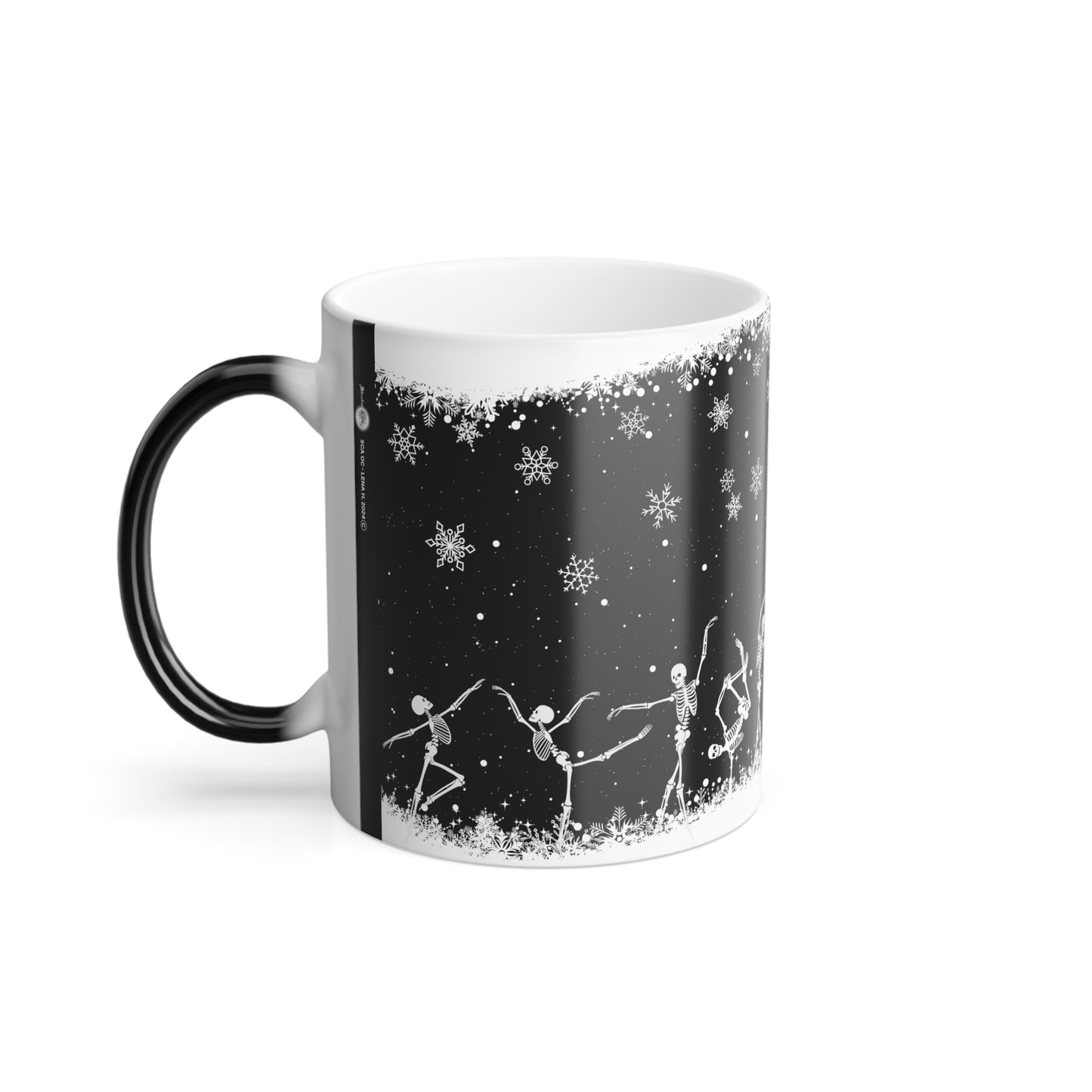 Snow and Bones | Color Morphing Mug, 11oz