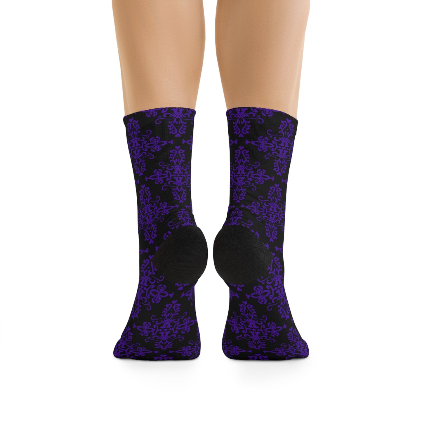 Midnight (Purple)| Recycled Poly Socks | Cozy Gothic