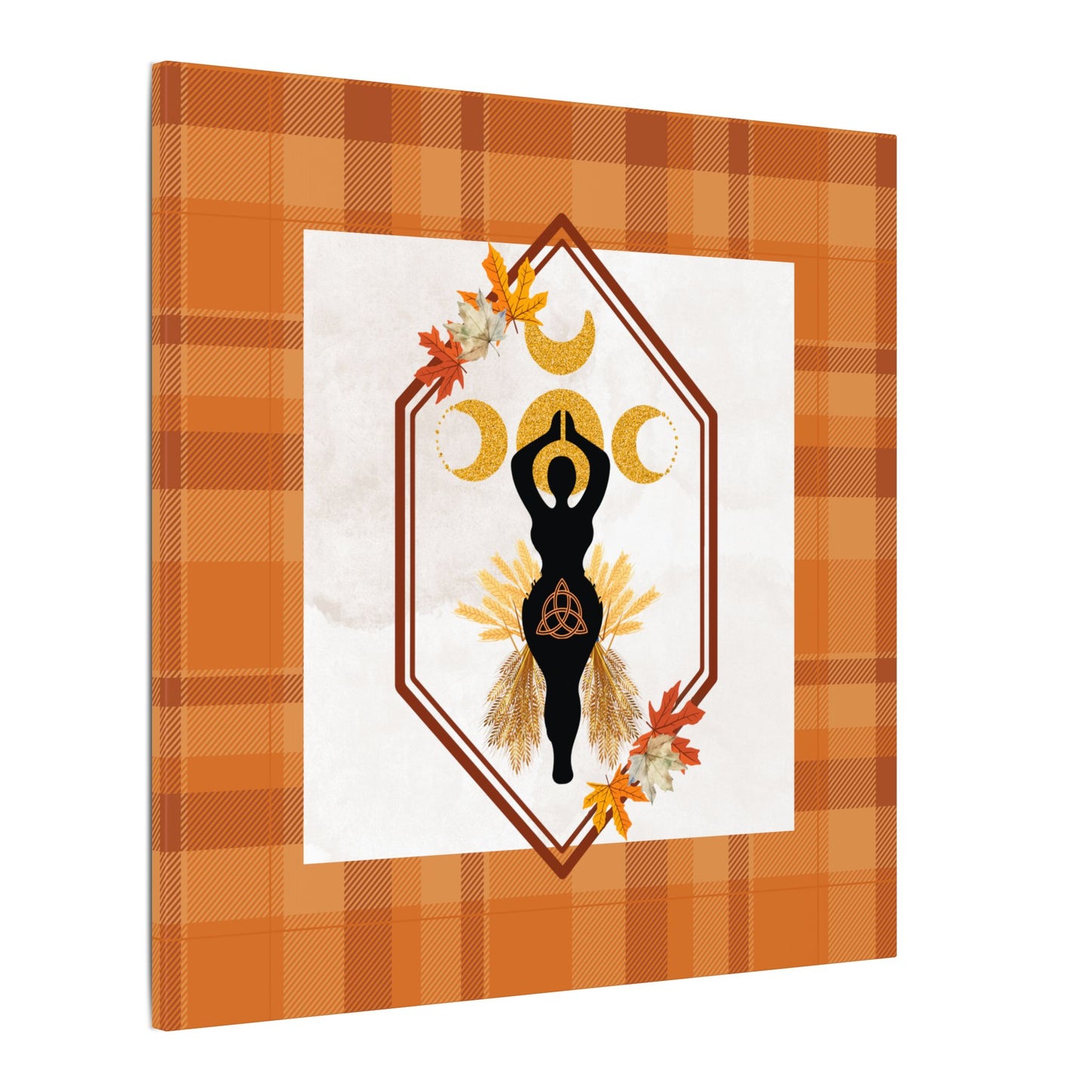 Honoring | Fall Equinox | Goddess of The Harvest on Stretched Canvas