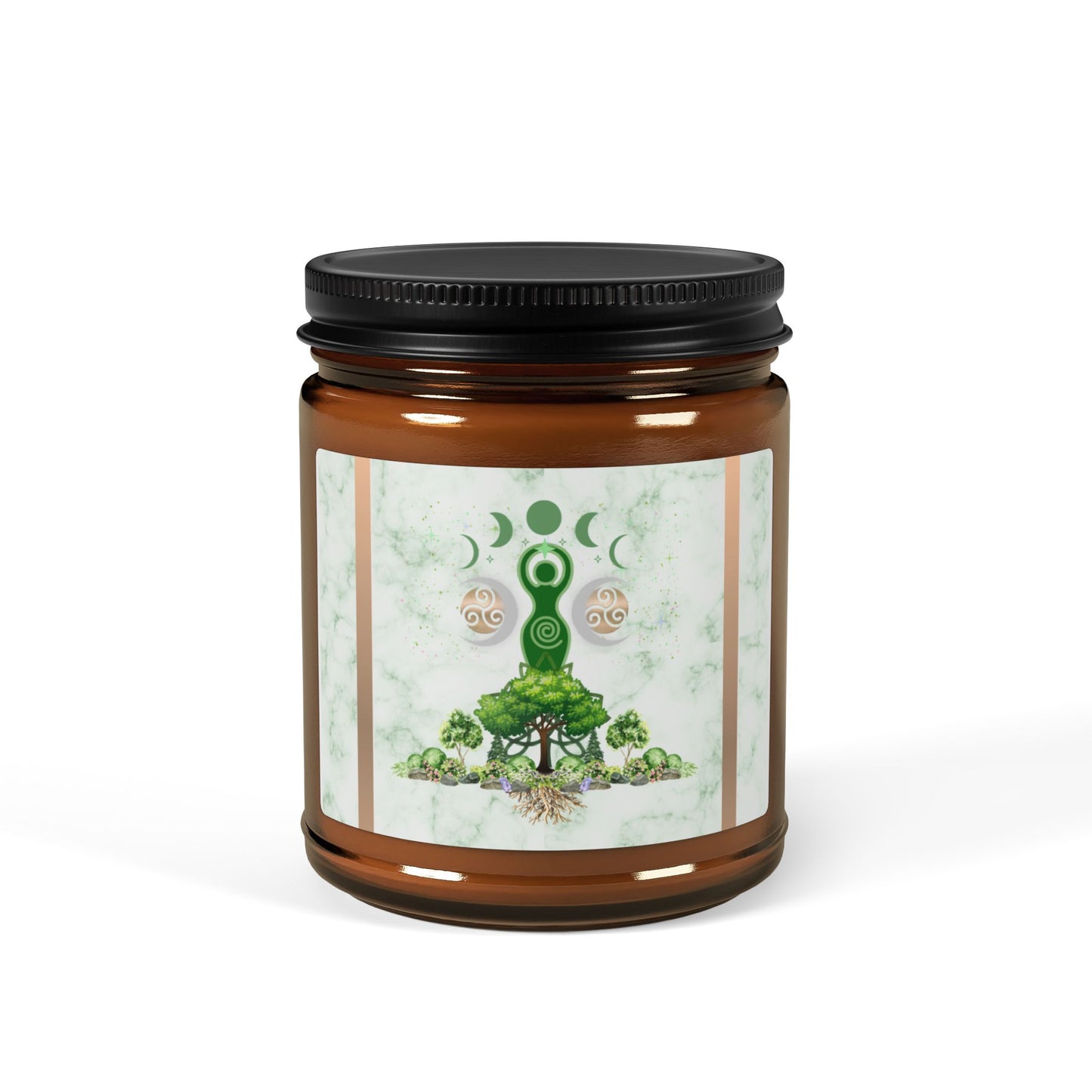 Mother Nature | Summer Solstice | Scented Soy Candle (Amber Jar)