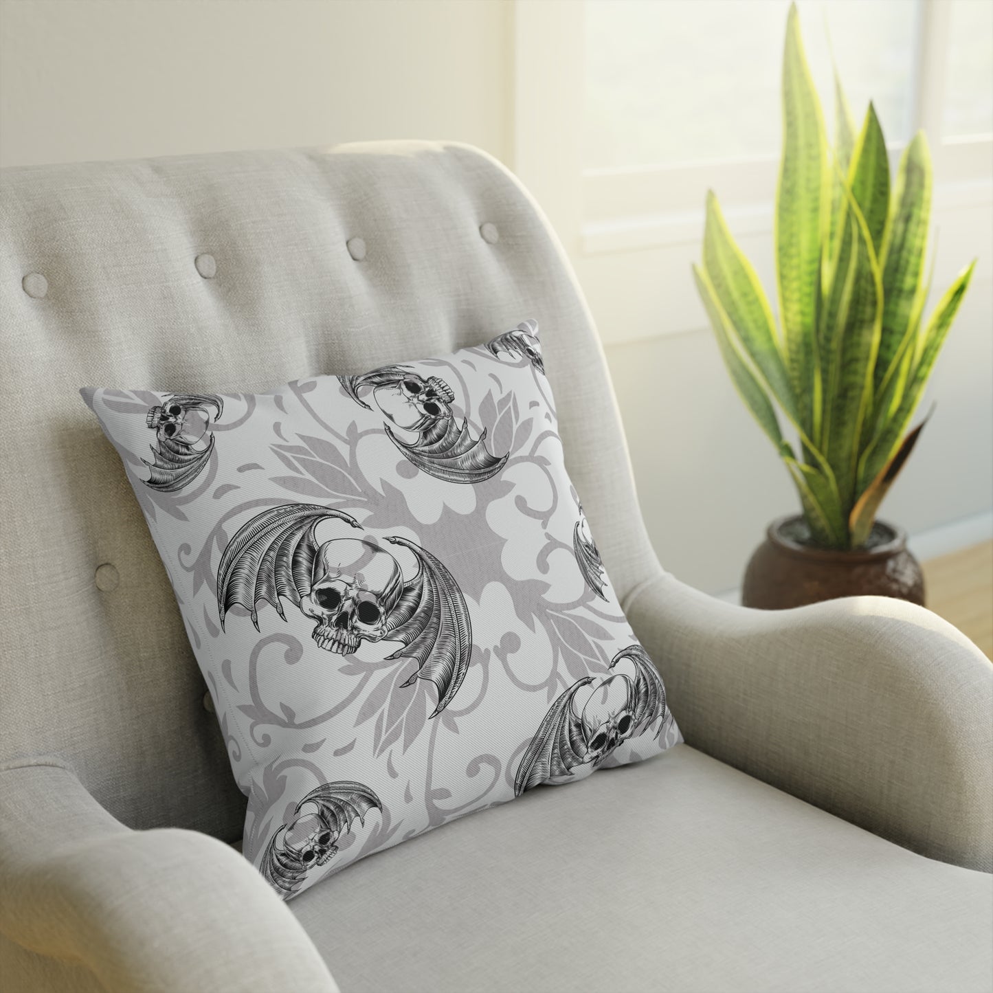 Winged Skulls | Cushion 3 sizes