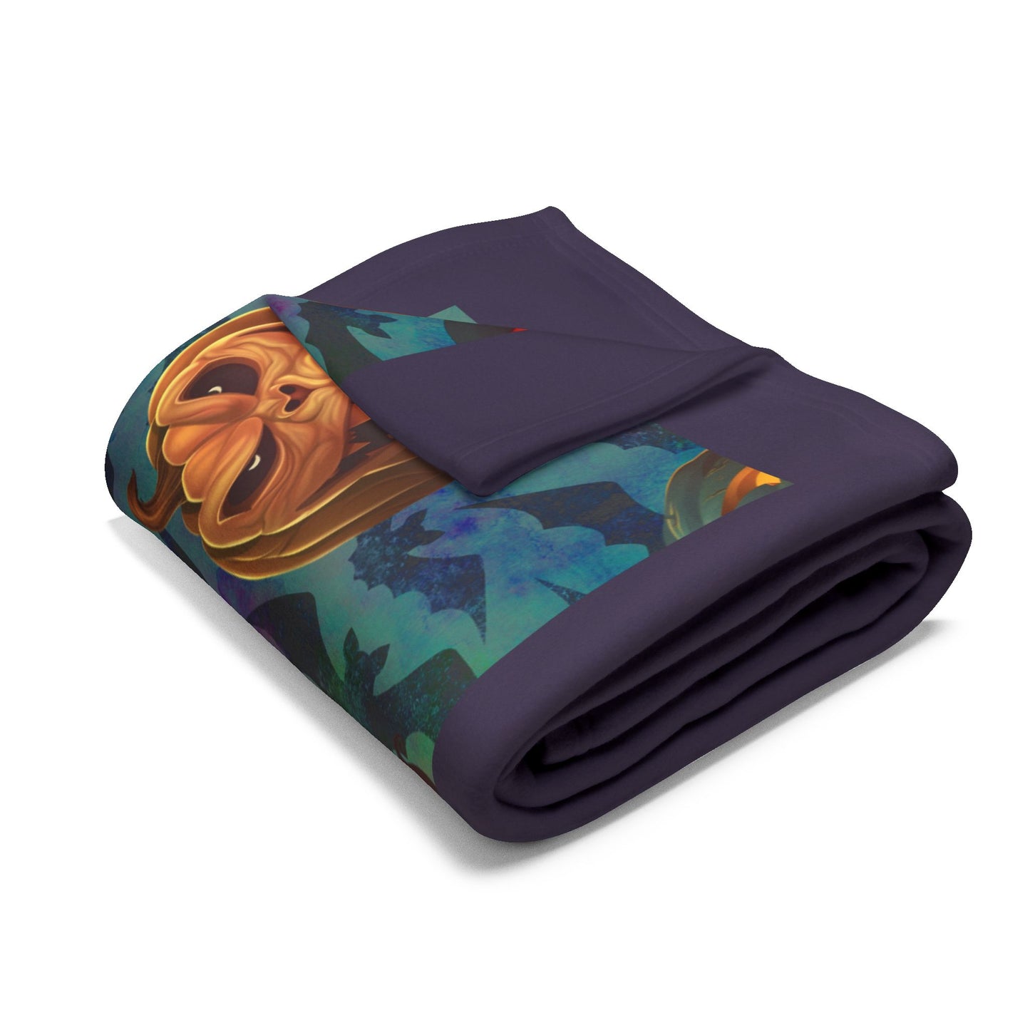 Scary Jacks | Spooky Hallows | Velveteen Microfiber Blanket