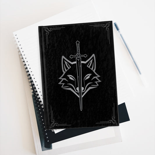 Hardcover Journal - Alpha Wolf | Lead the Pack Inspirational Notebook