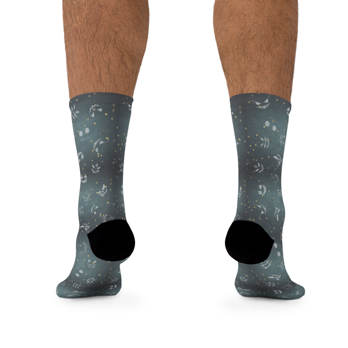 Night Faces | Recycled Poly Socks