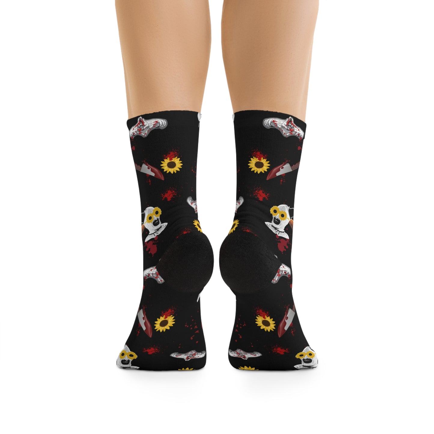 Horror Socks | Sunny T | Recycled Poly Socks | Cozy and Scary