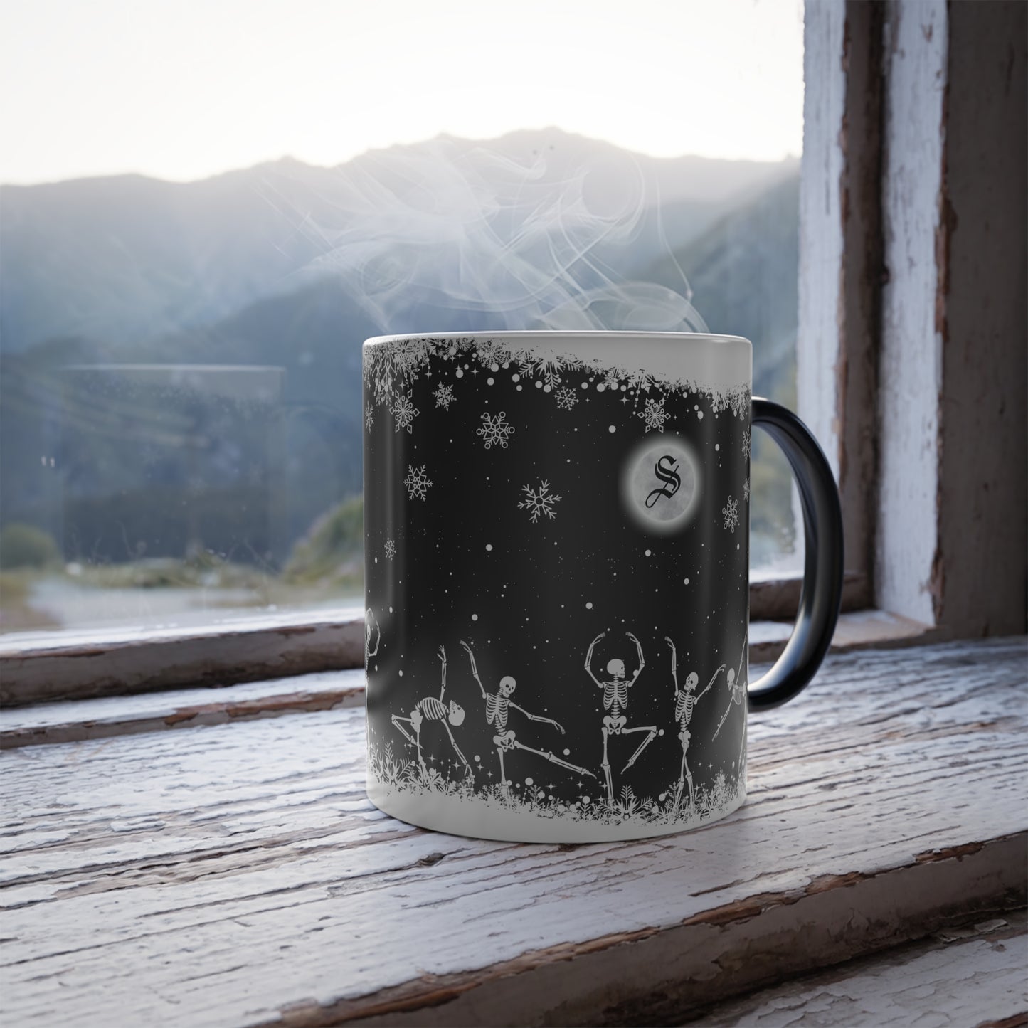 Snow and Bones | Color Morphing Mug, 11oz