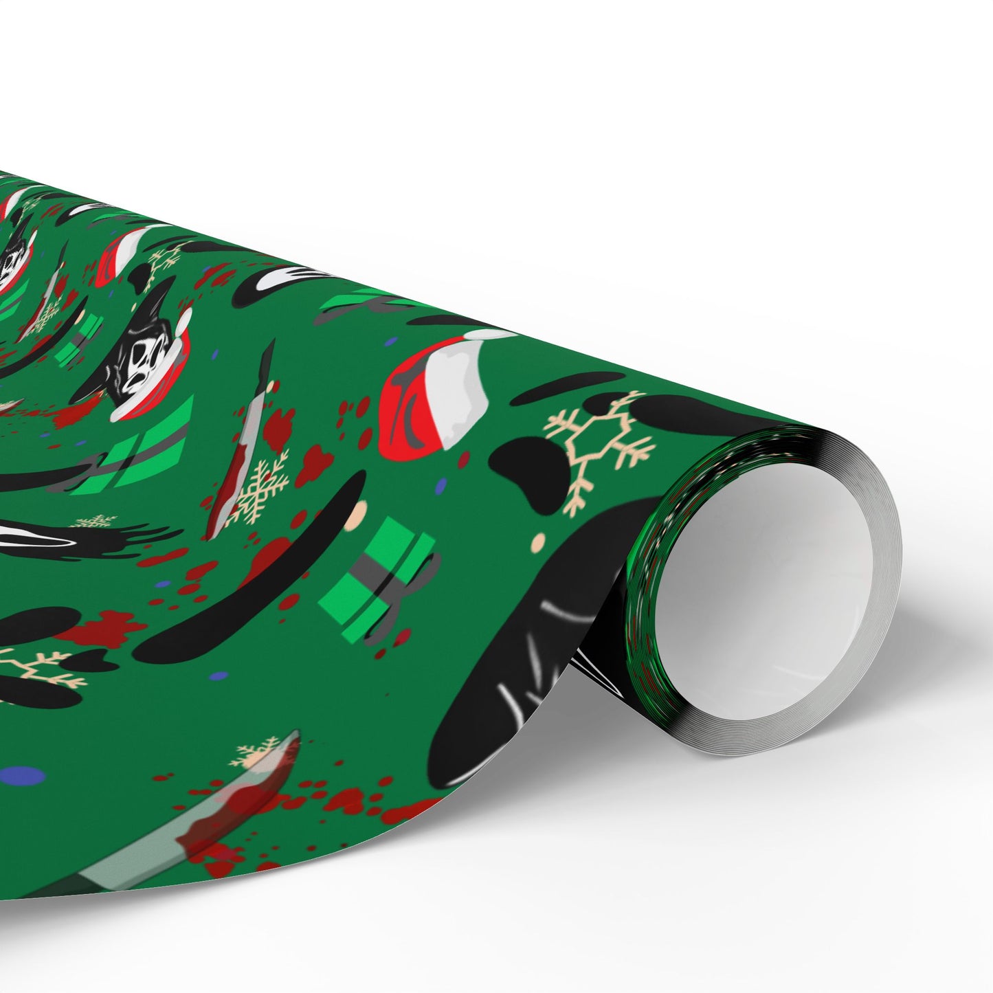 Horror Holidays (Green) | Nightmare Holiday | Wrapping Paper