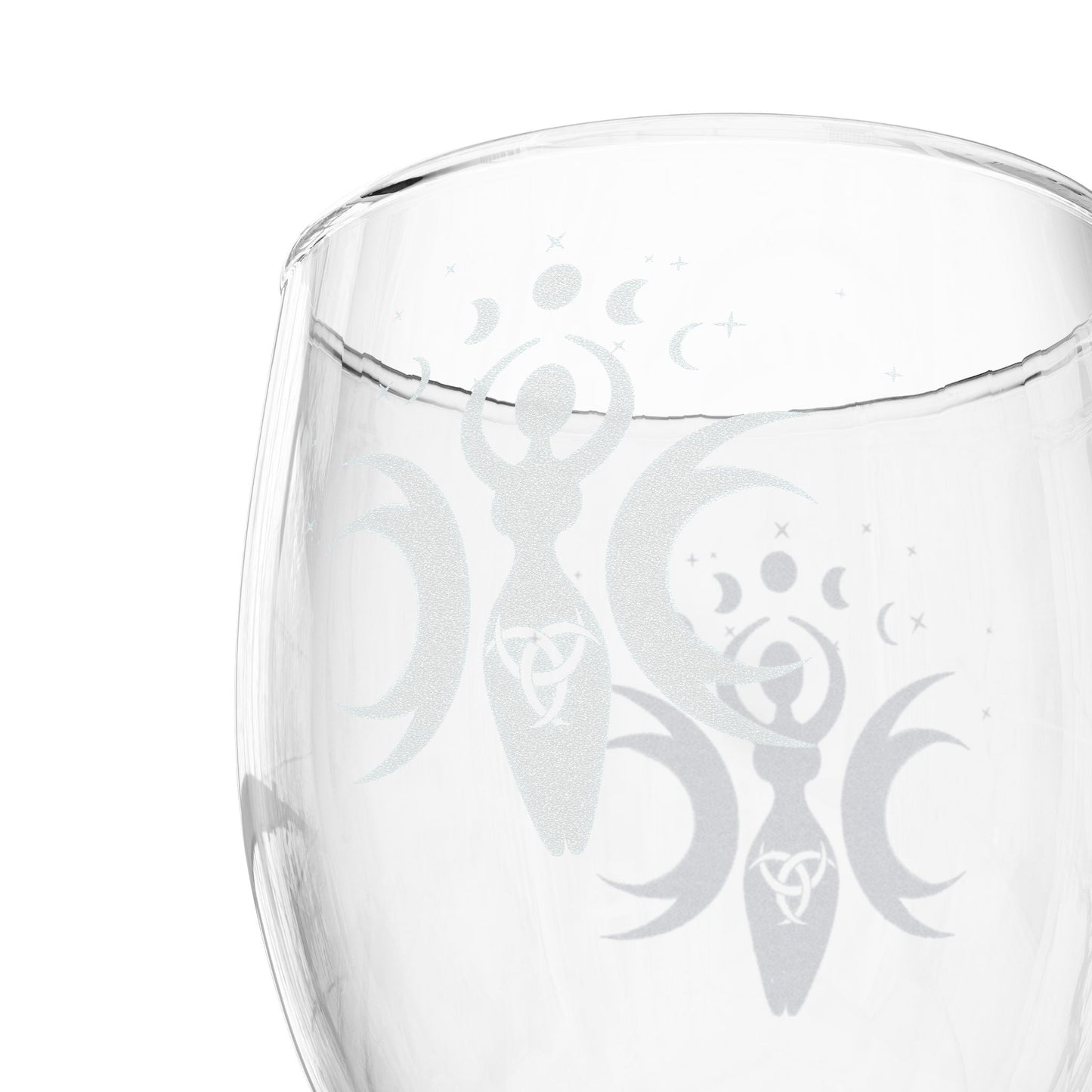 Winter Mother | Wine Glass, 10.5oz (Engraving) | Beautifully Engraved Stemware