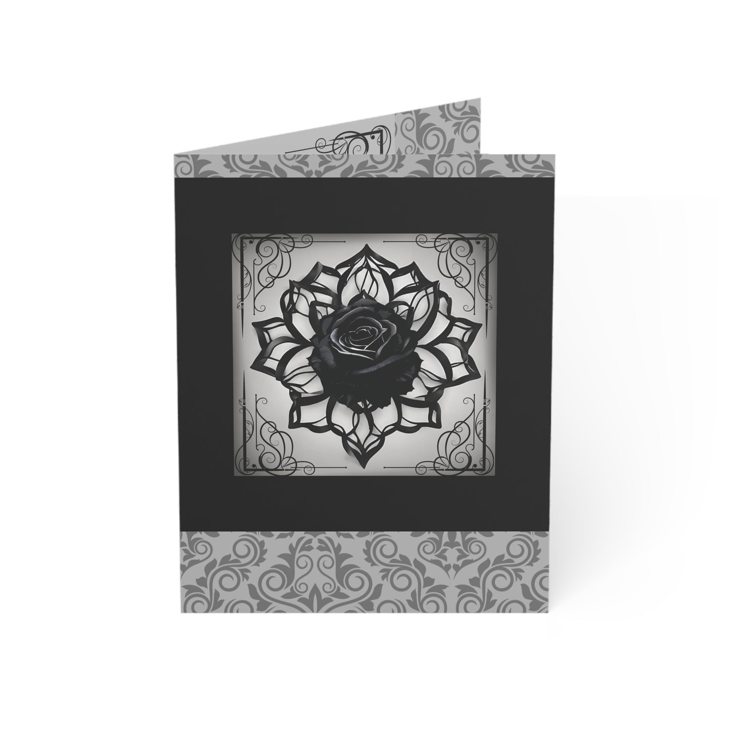 Sinister Rose | Blank Cards  (10 pcs)