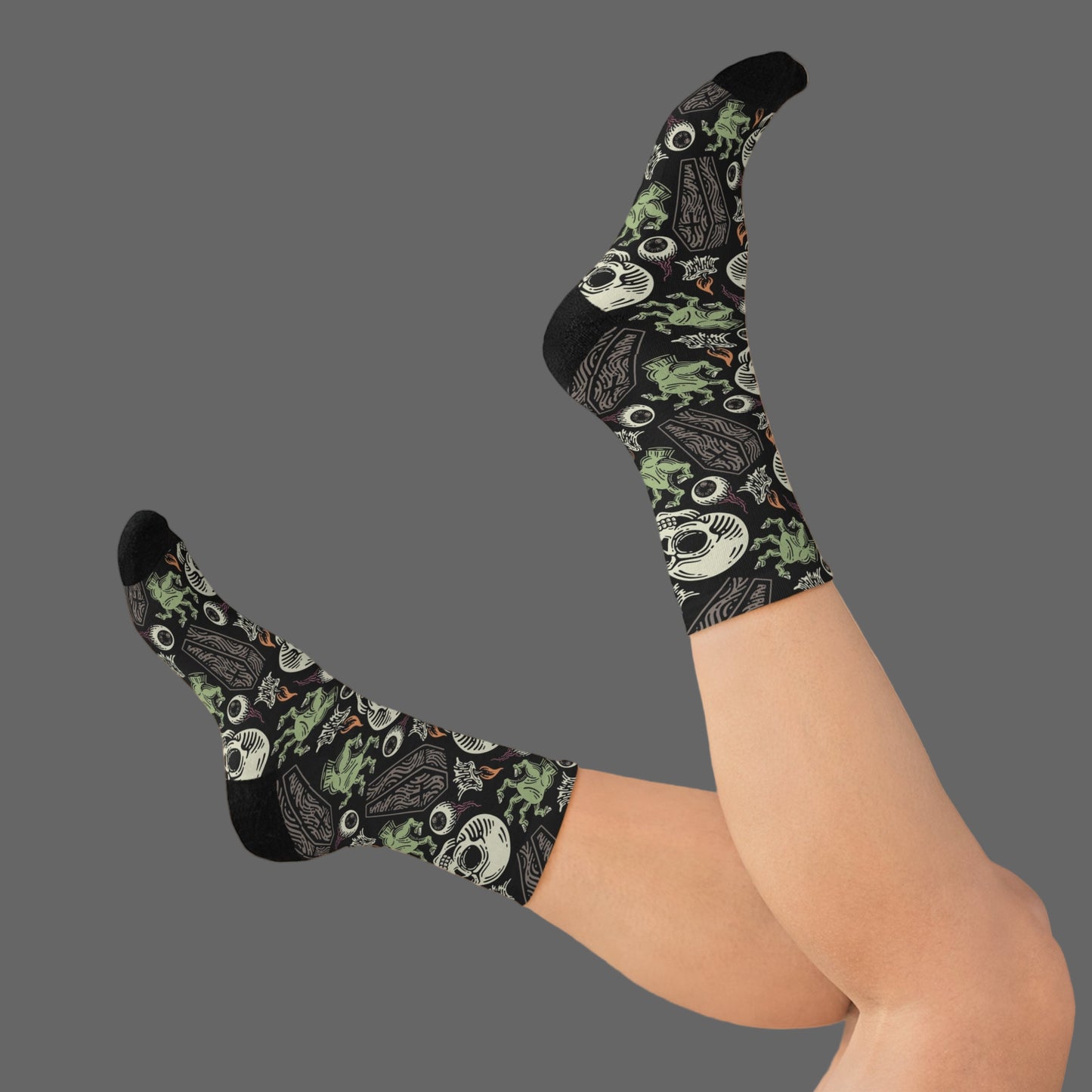 Creeptihon Socks | Recycled Poly Cozy Creepy Fun
