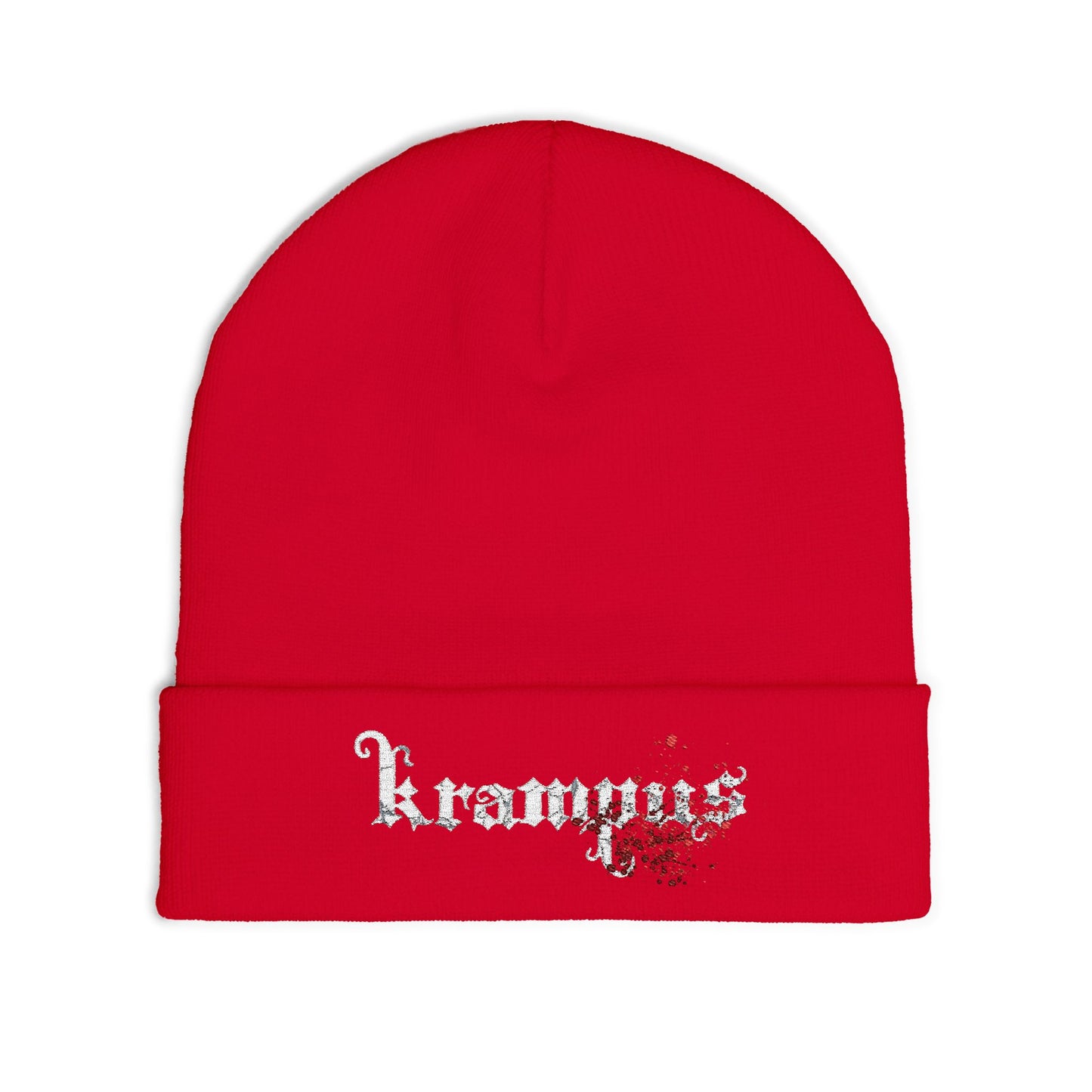 Krampus | Beanie Hat Embroidered | Handcrafted Cap