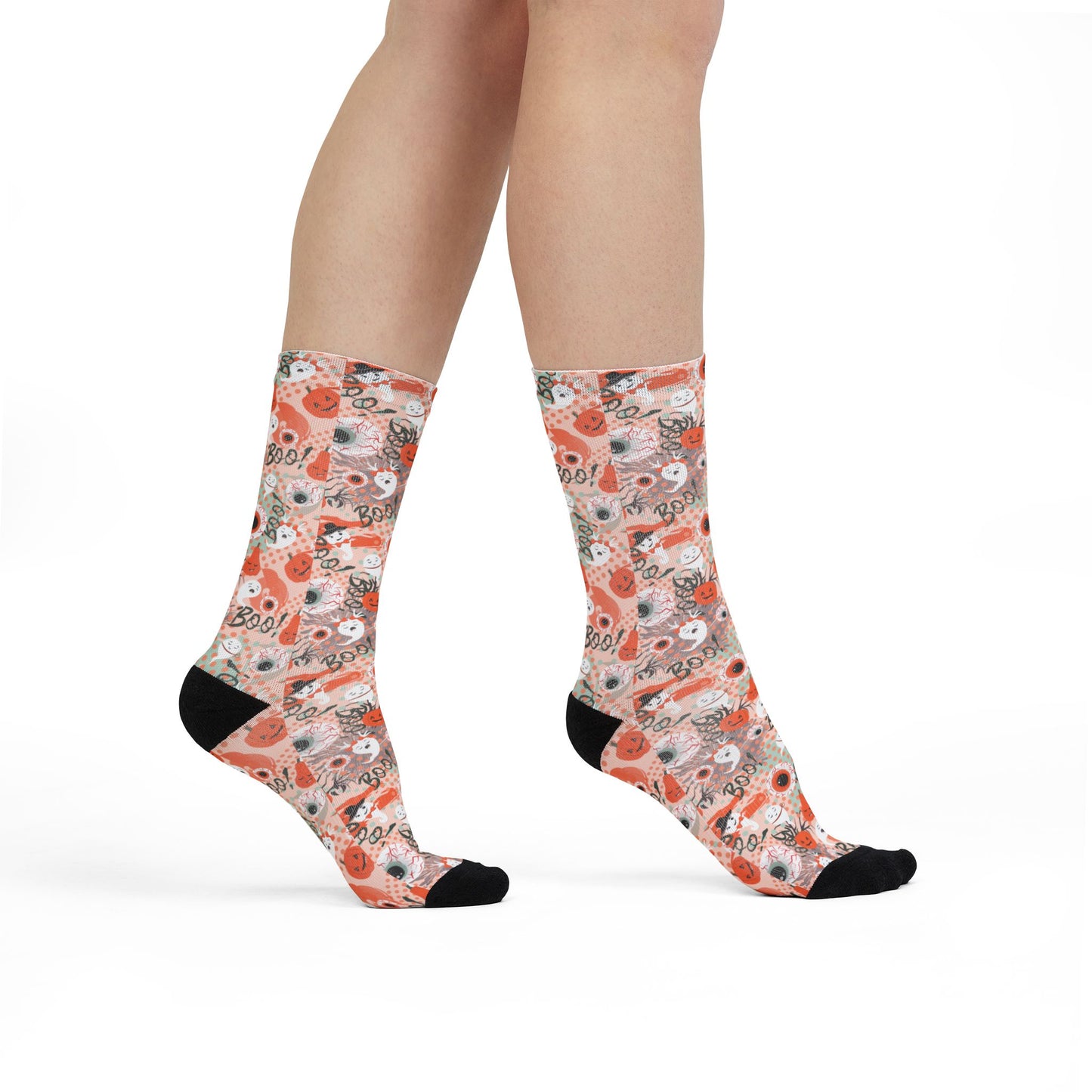 Boos and Ghouls | Creepy Party Halloween | Recycled Poly Socks