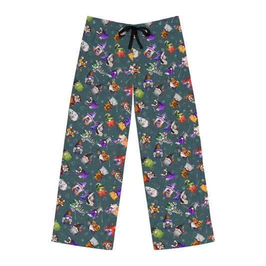 Gnome-o-ween | Men's Pajama Pants - Cozy Halloween Sleepwear