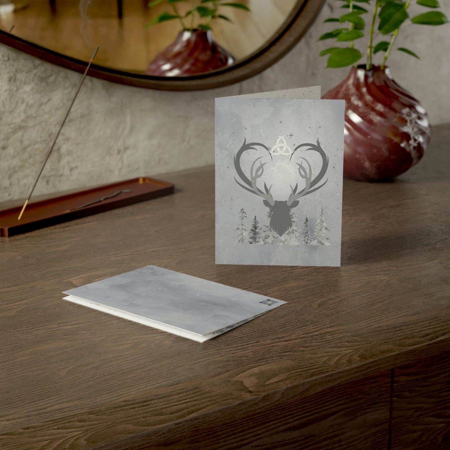 Great Stag | Solstice Greeting Cards (1, 10 pcs)