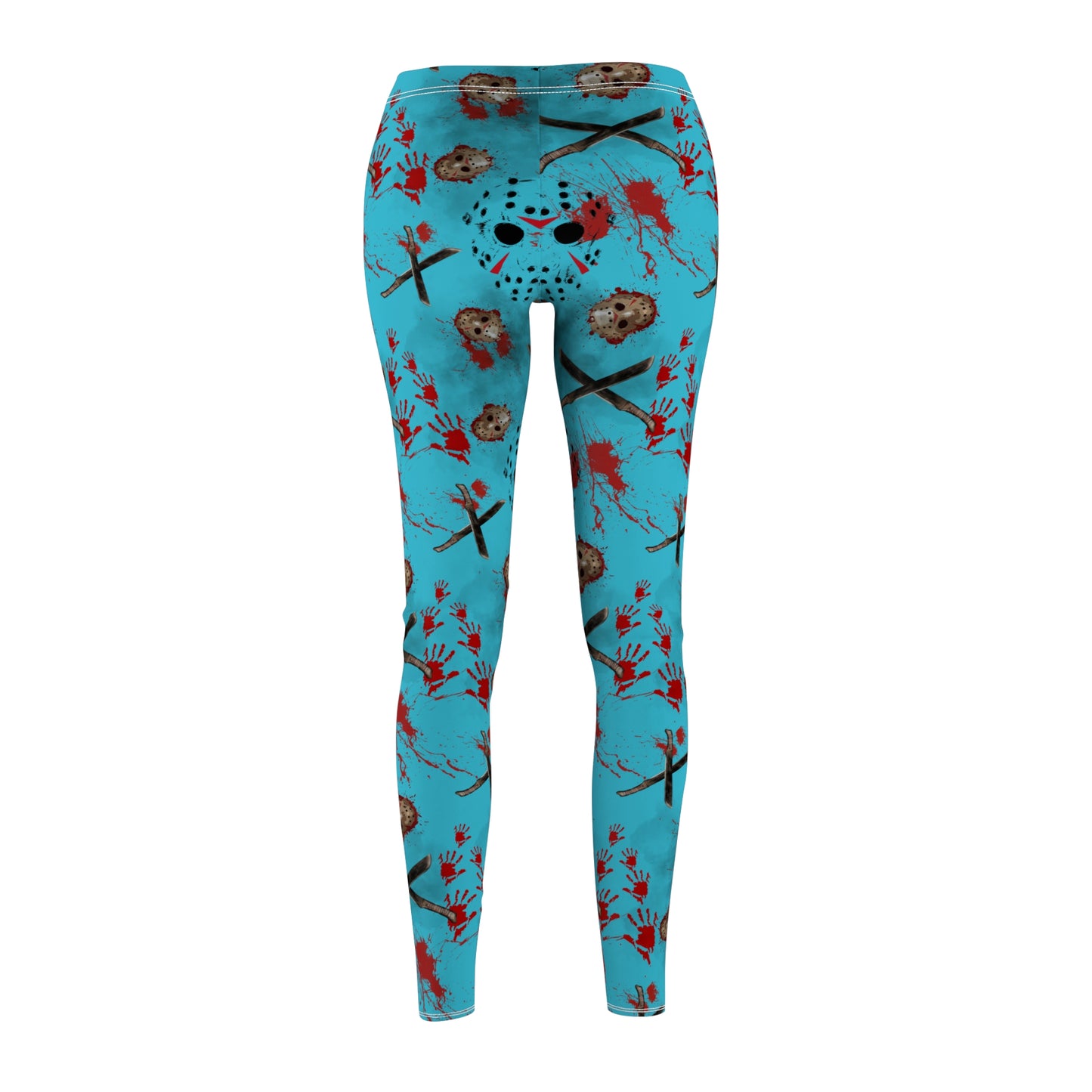 Horror Nightmare Leggings | Crystal Lake | All-Over Print Women's Casual Bottoms