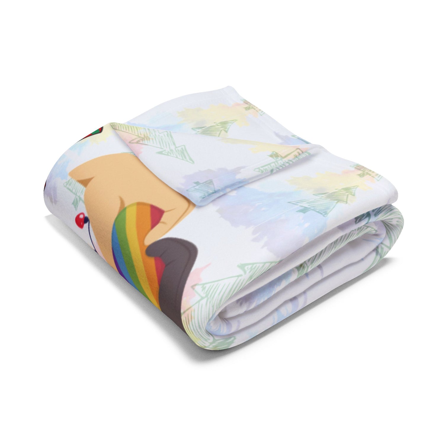 Holiday Pride | Community Pride | Velveteen Microfiber Blanket
