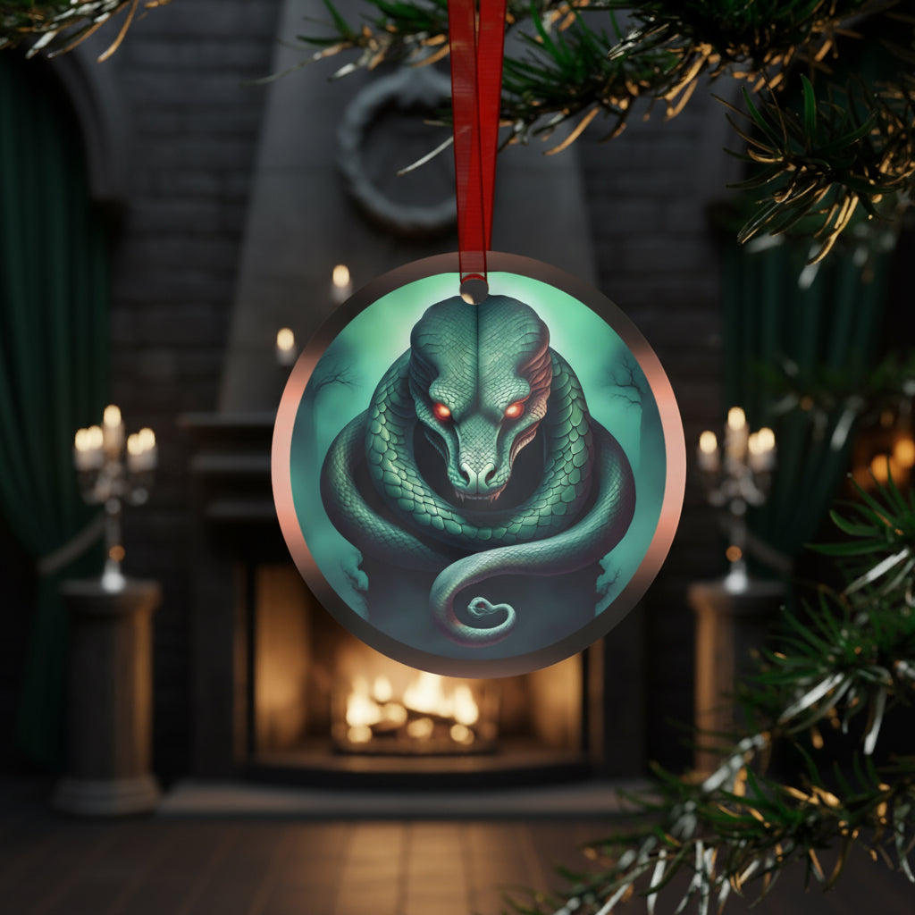 Reptilian Prince | Fantasy Series | Metal Ornaments (1pc)