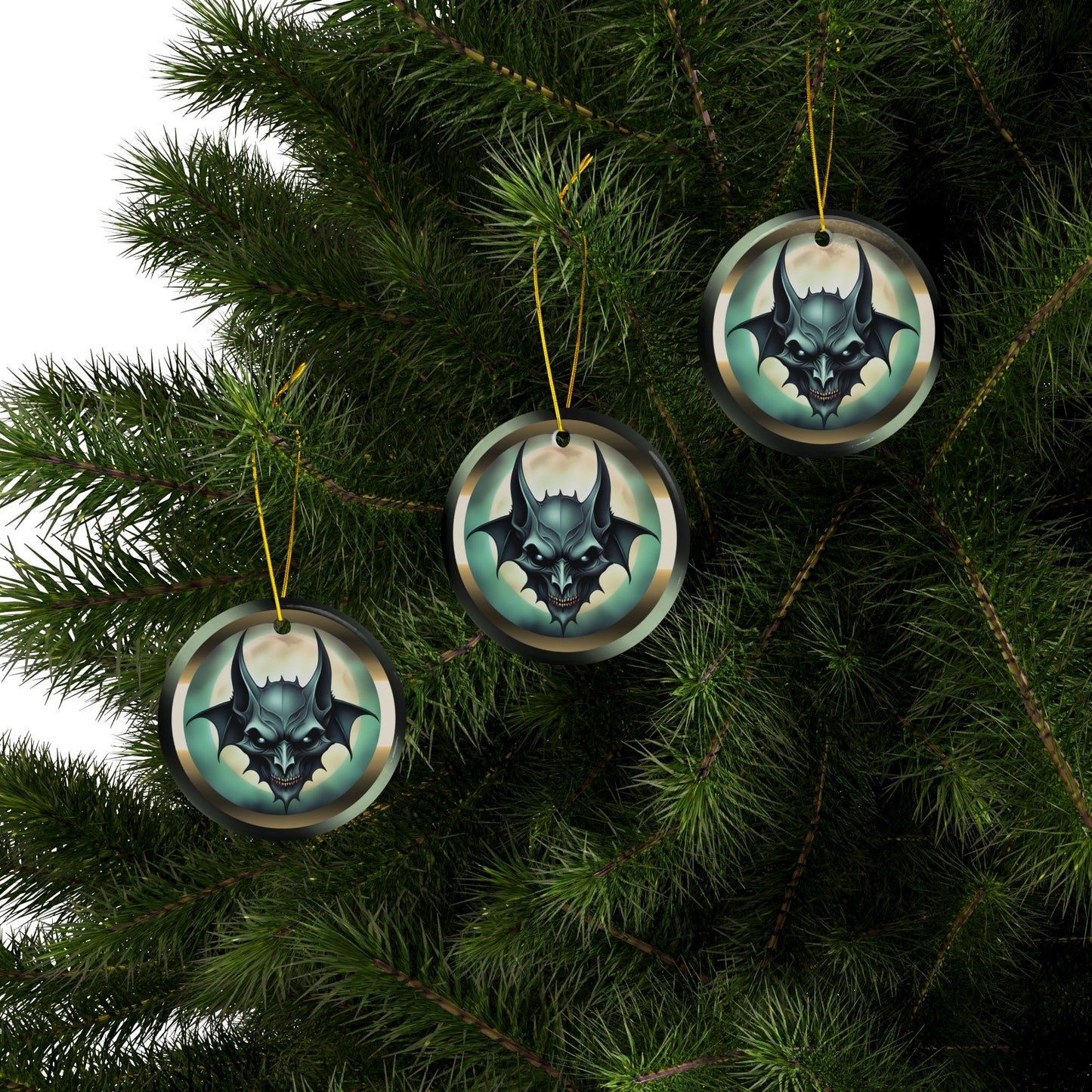 Chiroptera Prince | Fantasy Series | Heirloom Ceramic Ornaments (1pc, 3pcs, 5pcs, 10pcs)