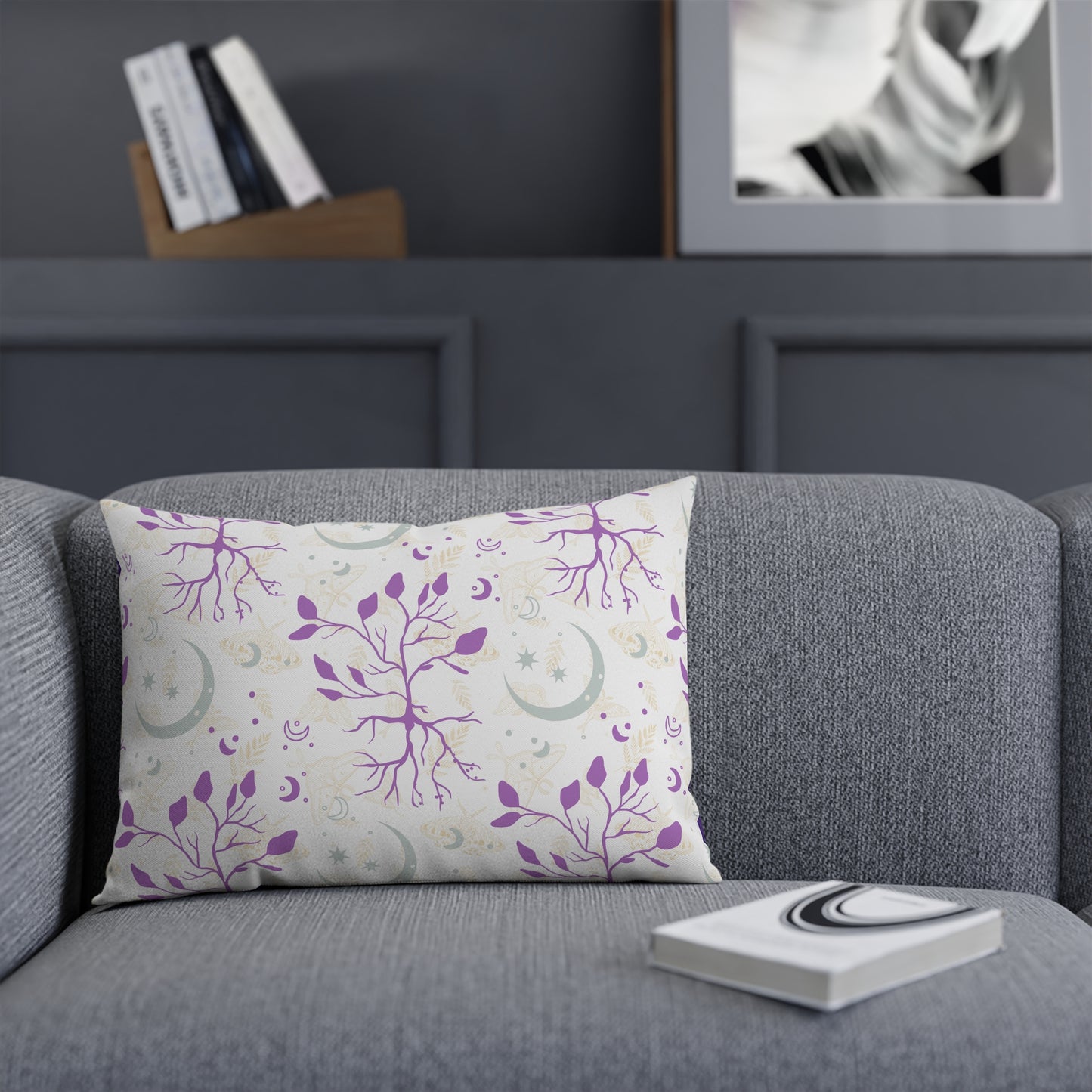 Moon Roots (Purple) | Cushion 3 sizes…