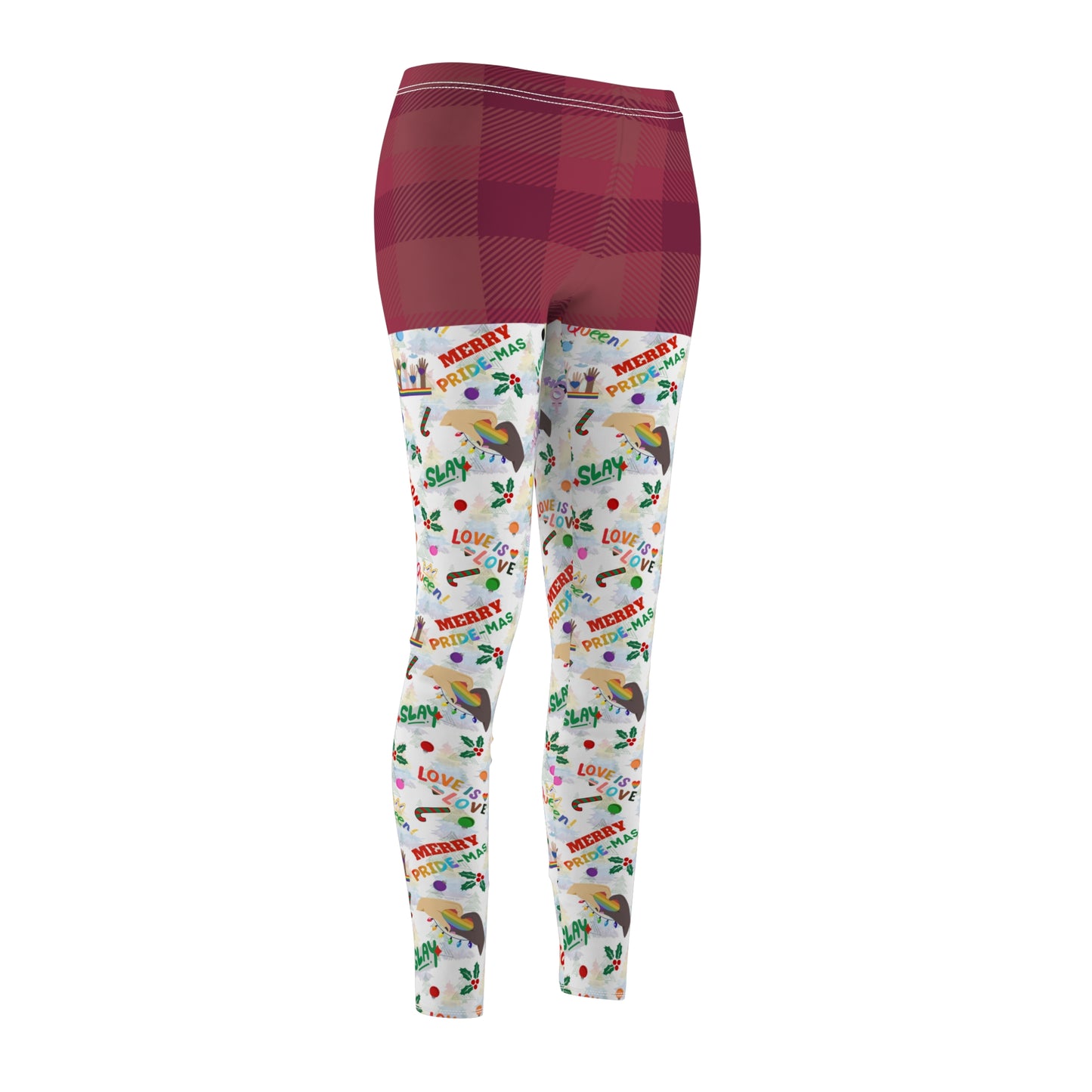 Holiday Pride All-Over Print Leggings — Unisex Casual Bottom
