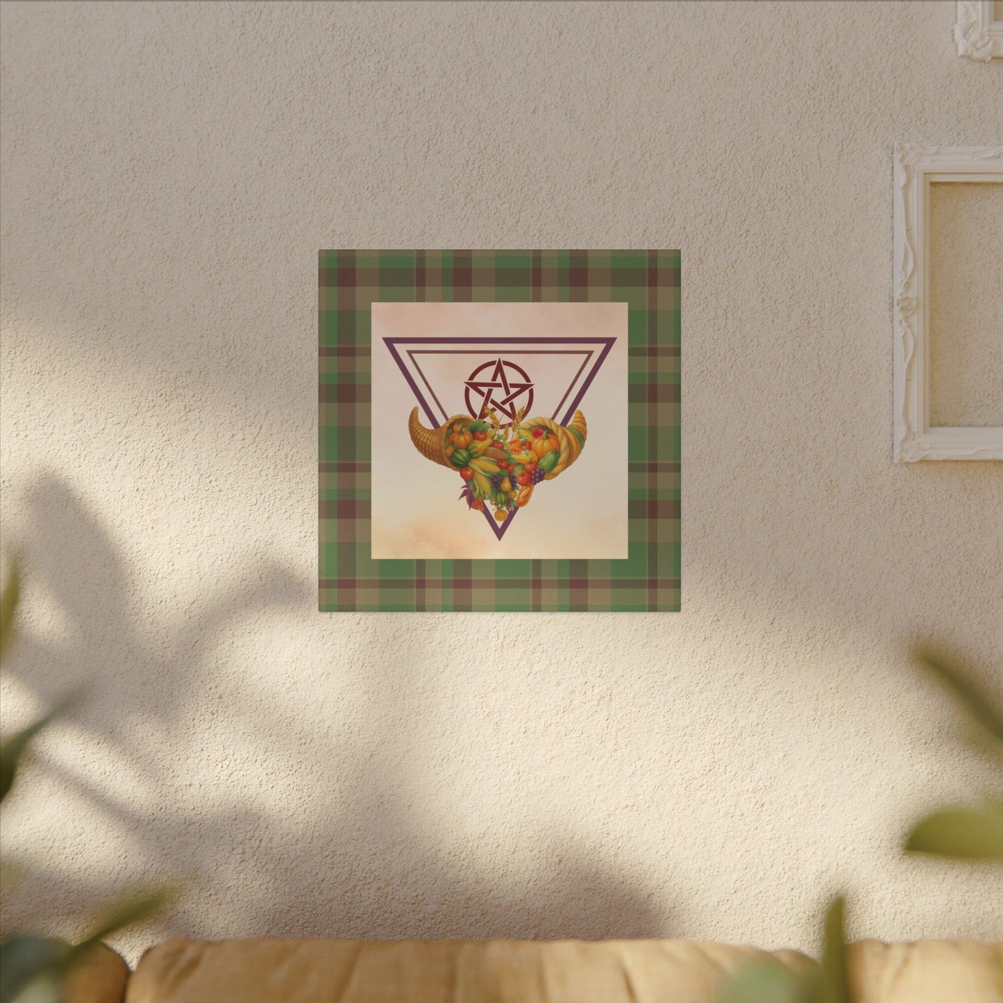 Harvest | Fall Equinox | The Bountiful Harvest Cornucopia on Stretched Canvas