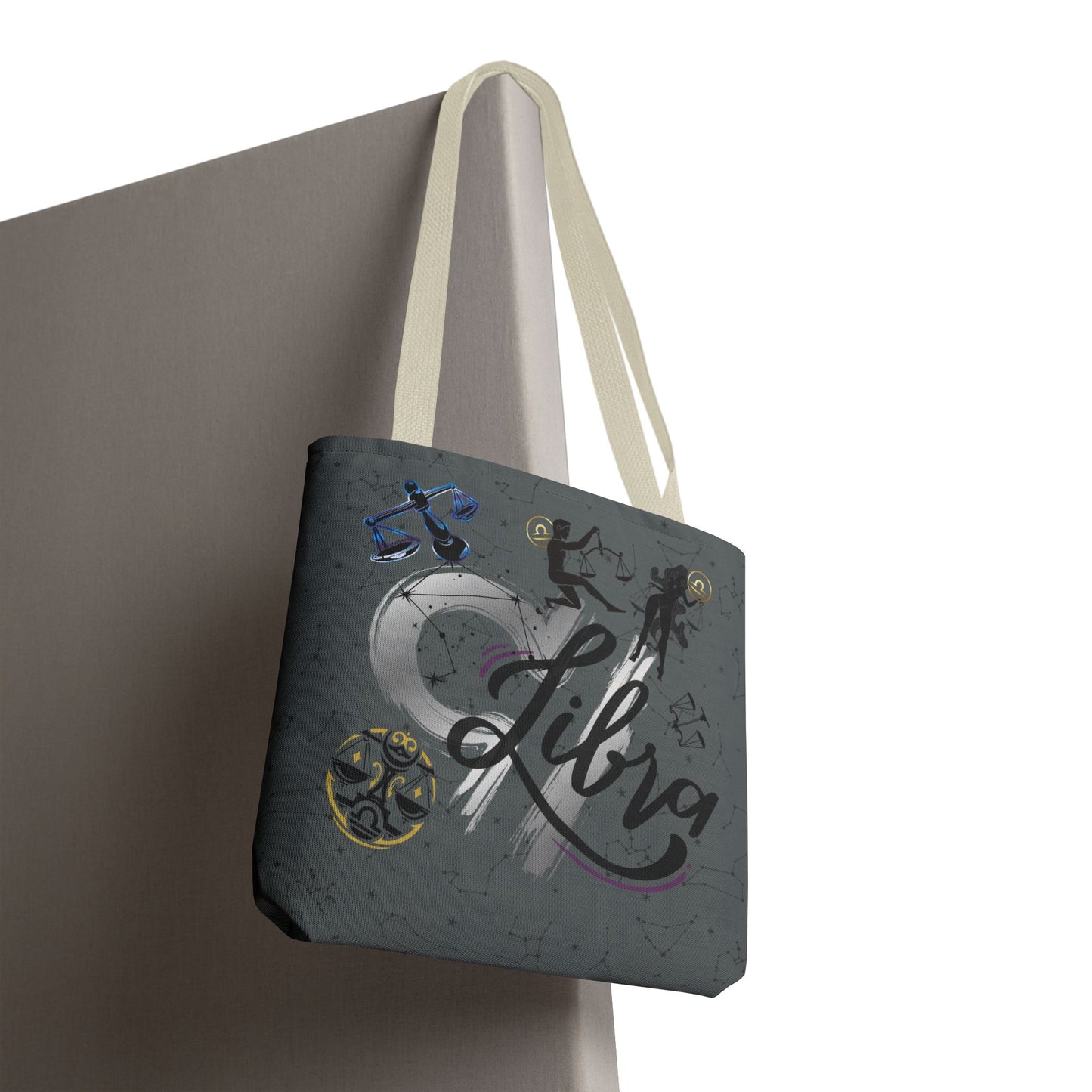Libra Zodiac Tote Bag — Mystic Astrology Collection