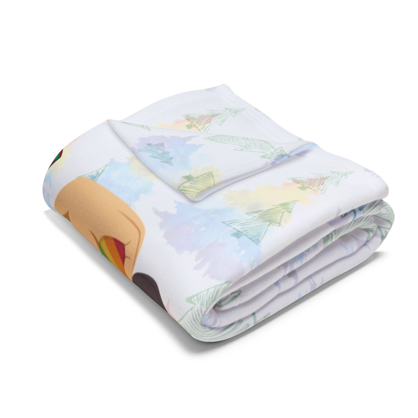 Holiday Pride | Community Pride | Velveteen Microfiber Blanket