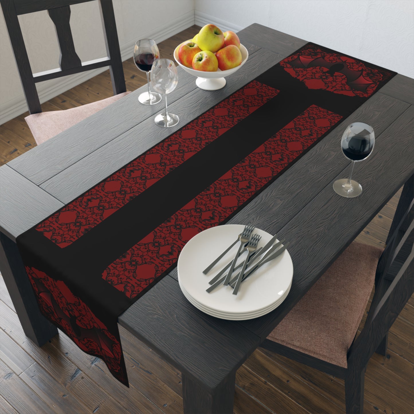 Vampire Red Table Runner (Poly)