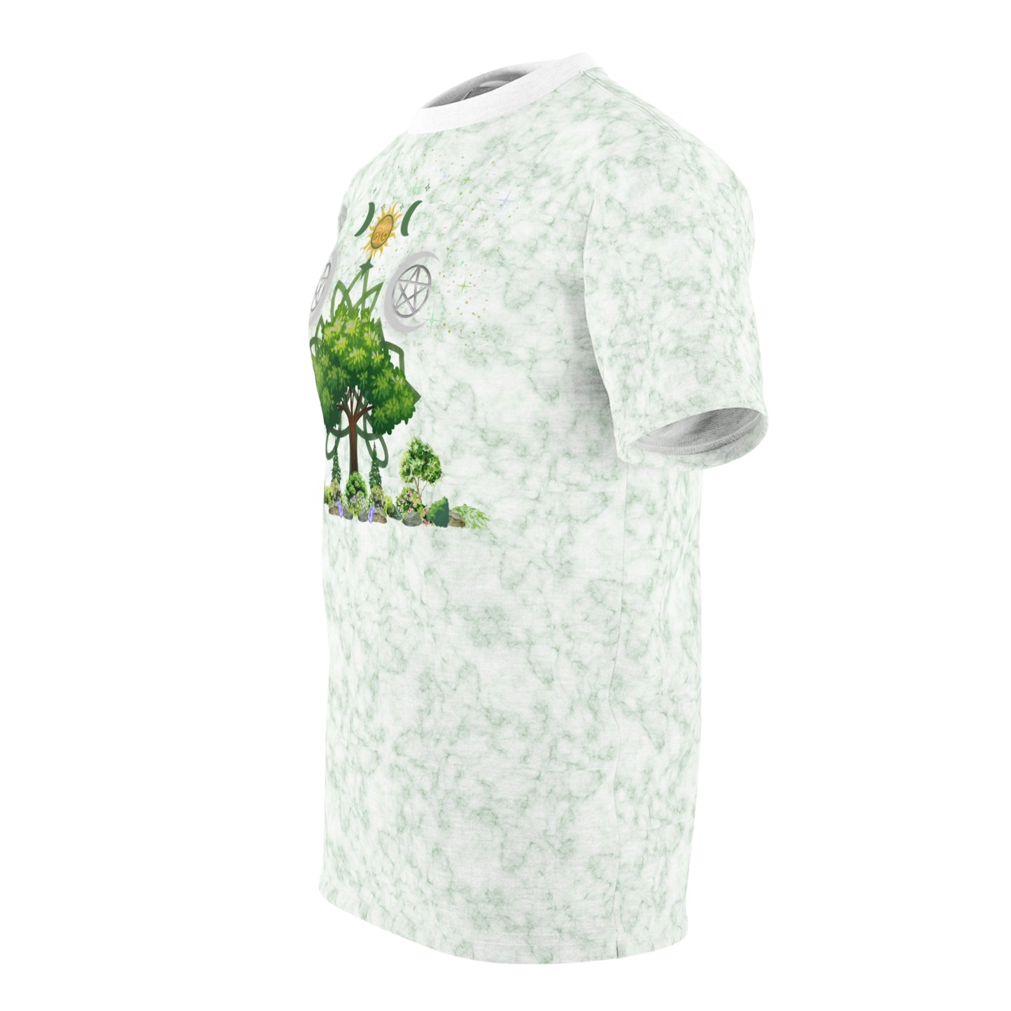 Great Tree Solstice TShirt | All - Over Print | Pagan Summer Wear