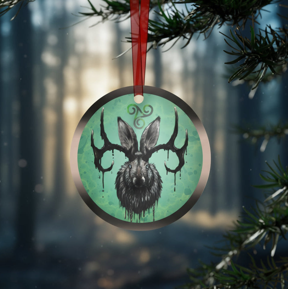 Lepor Daemon | Jackalope Metal Ornaments (1pc)