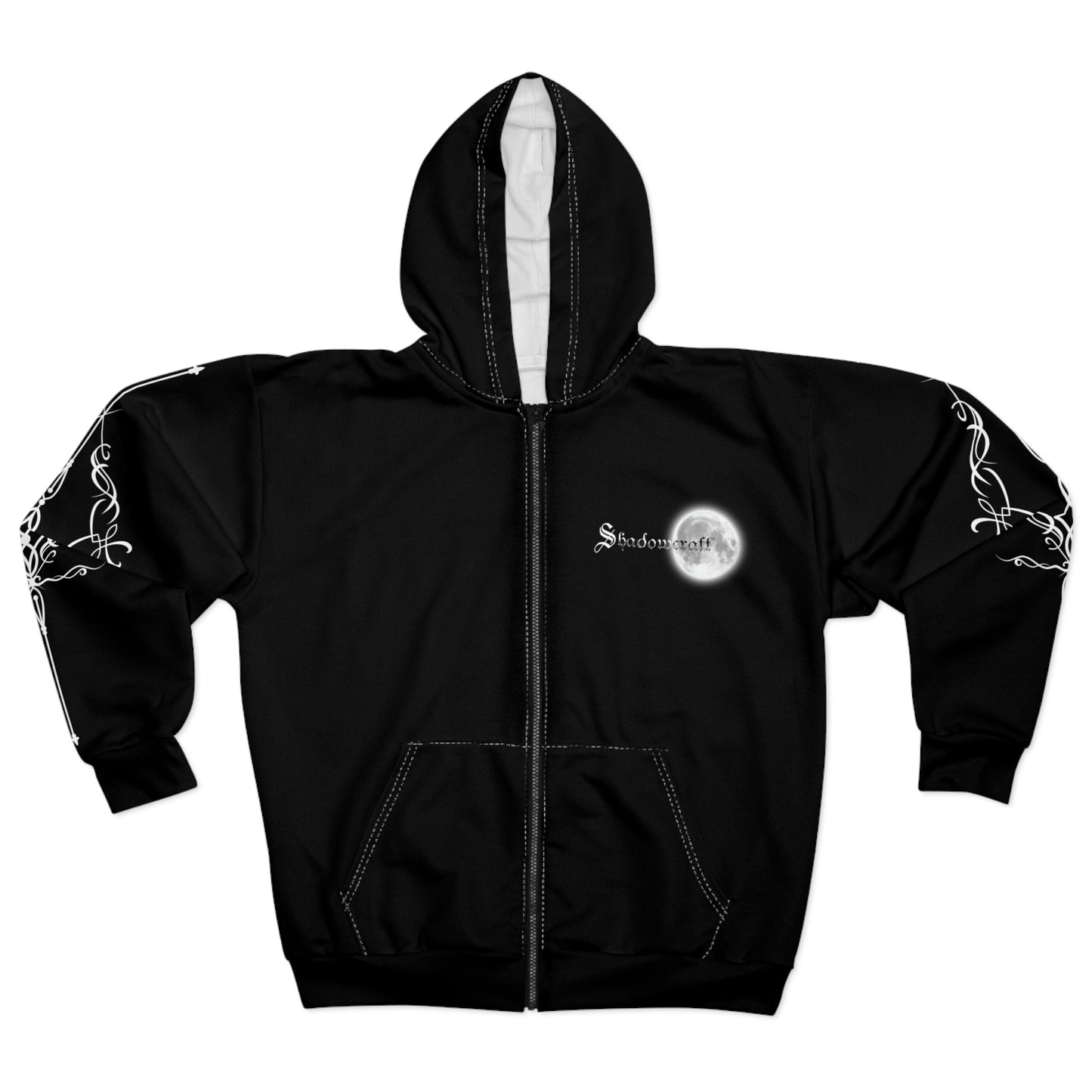 Shadowcraft Brand | Zip Hoodie | Gothic Witchy Alternate Fashion