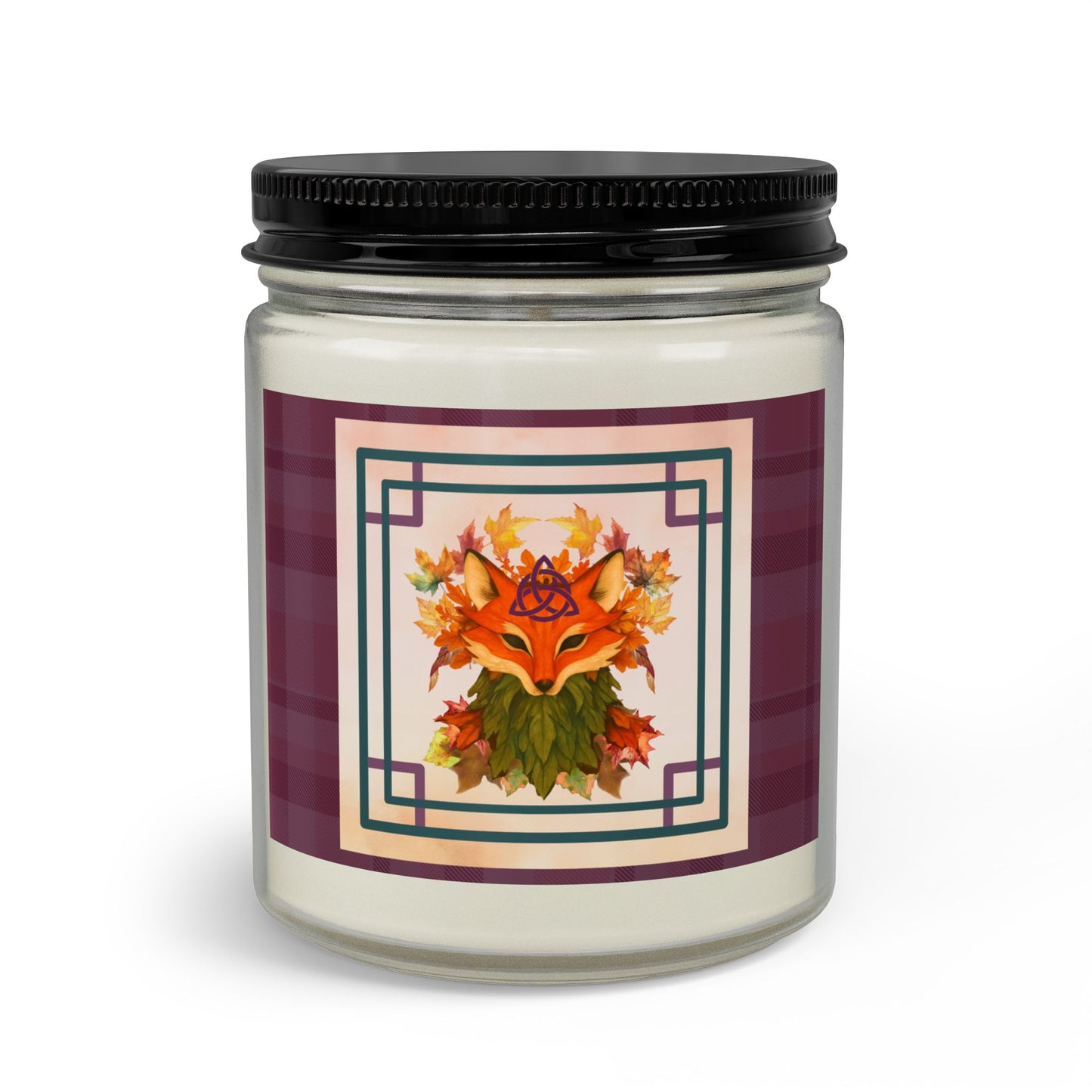 Spiritumn | Fall Equinox | Autumn Fox Spirit Candle Set | Matches and Wick Trimmer