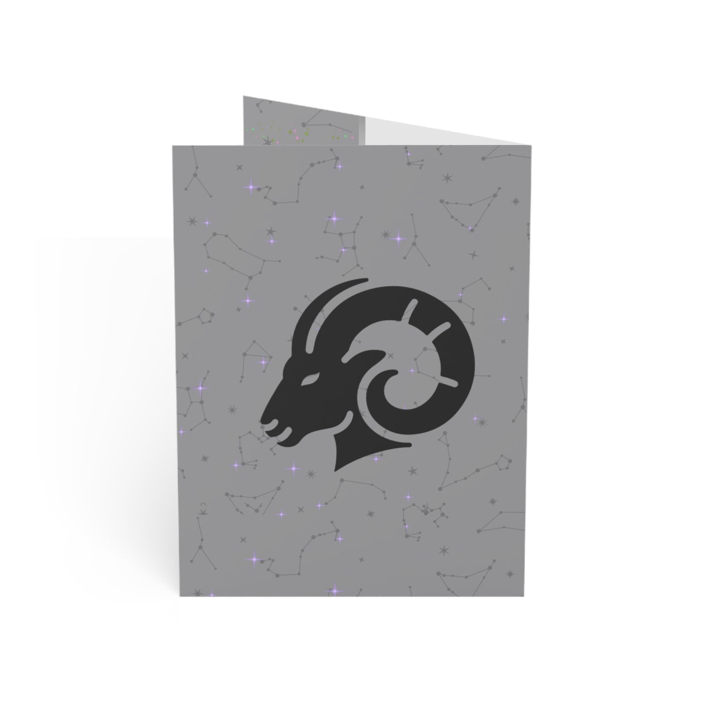 Aries Zodiac Greeting Cards | Astrology Greeting Card (1, 10pcs)