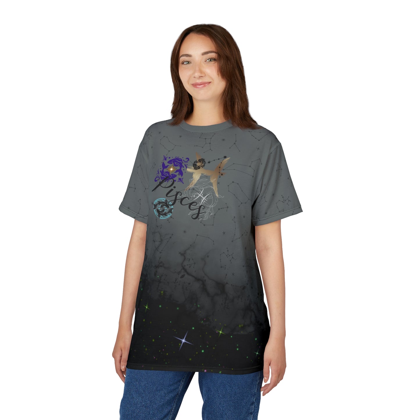 Pisces Zodiac Constellation TShirt | What's Your Sign | Mystic Astrology Tee