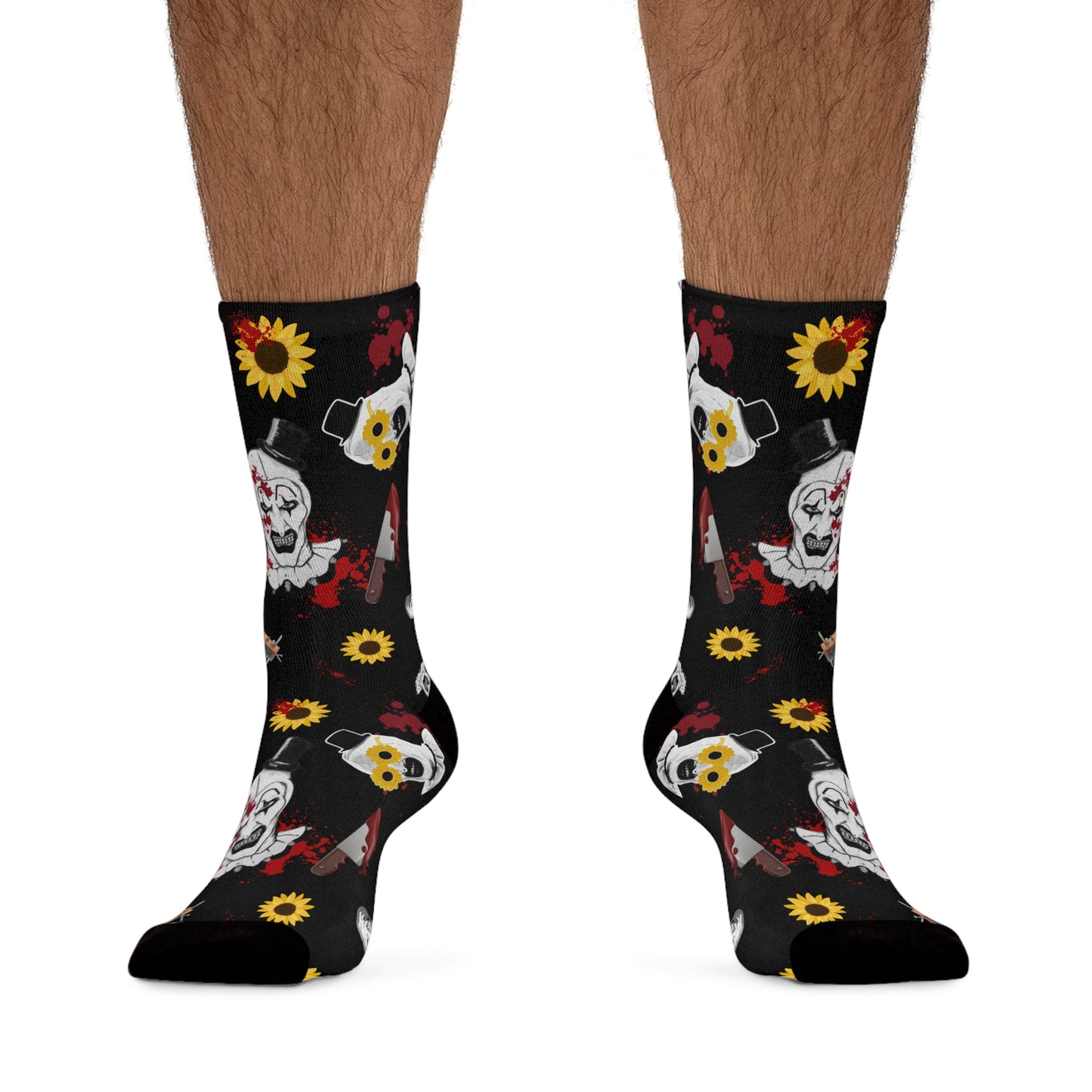 Horror Socks | Sunny T | Recycled Poly Socks | Cozy and Scary