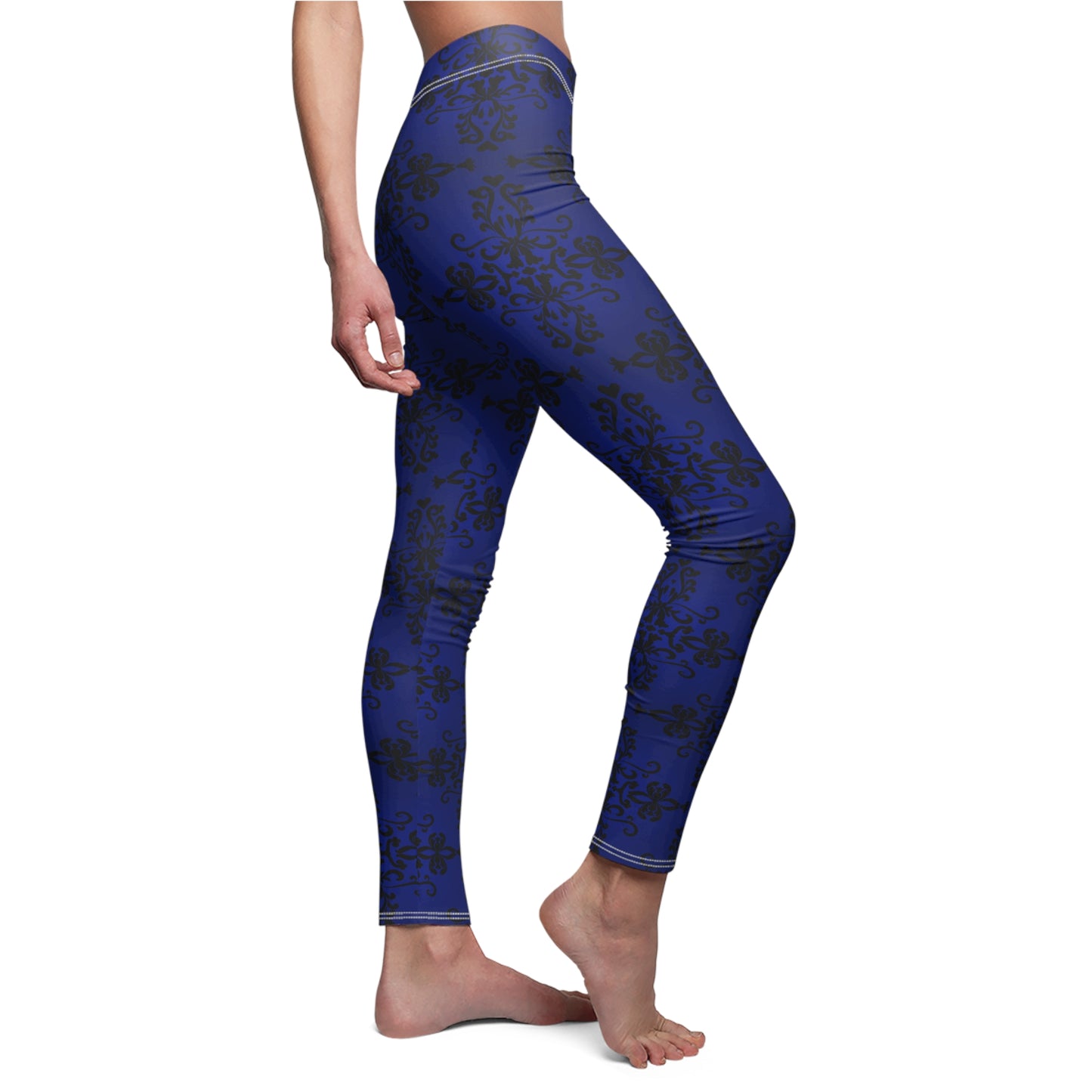 Nightmare Casualties | Dark Blue | All Over Print Women's Casual Gothic Wear