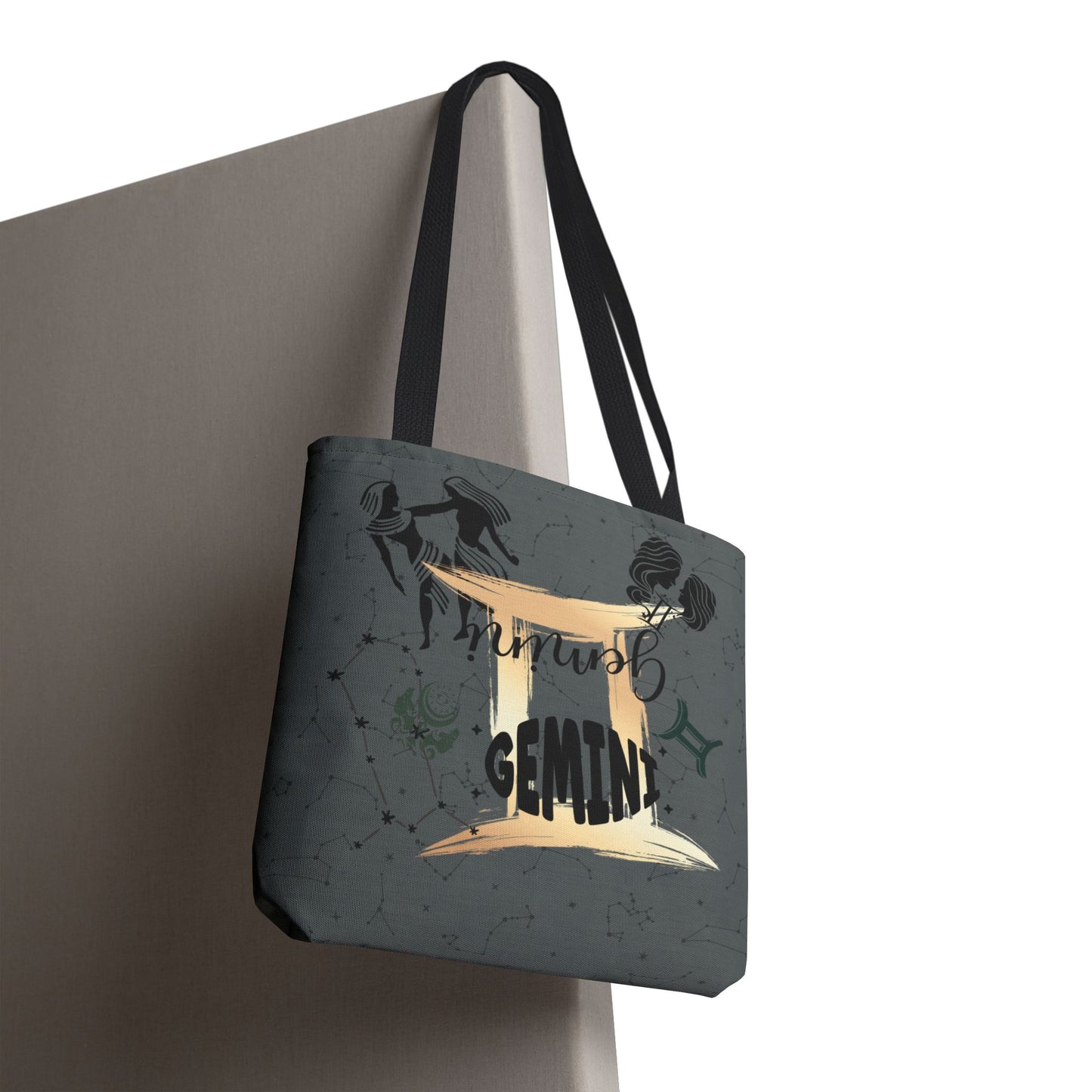 Gemini Zodiac Tote Bag — Mystic Astrology Collection