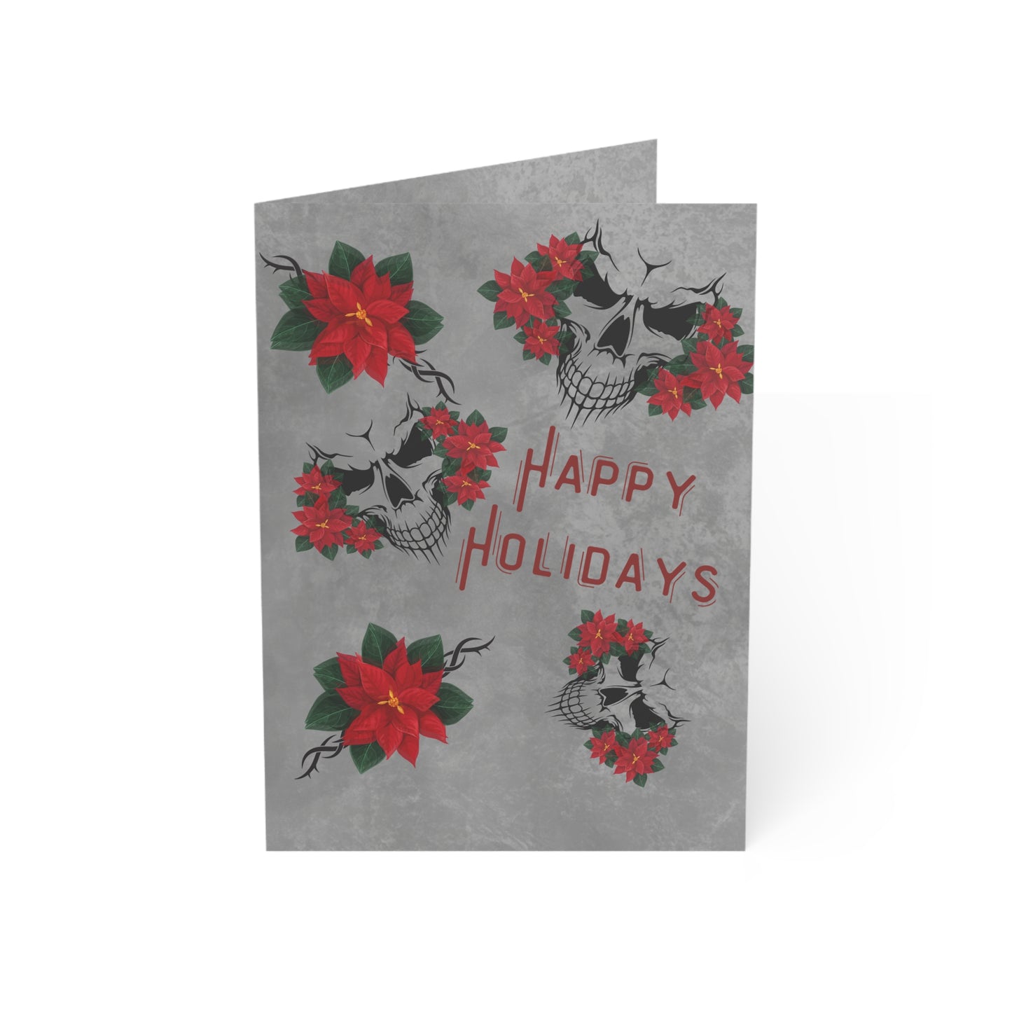 Happy Red Holidays | Blank Cards  (10pcs)