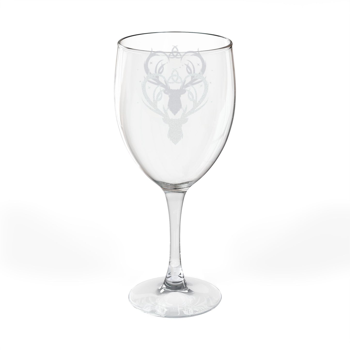 Great Stag | Wine Glass, 10.5oz (Engraving) Engraved Stemware